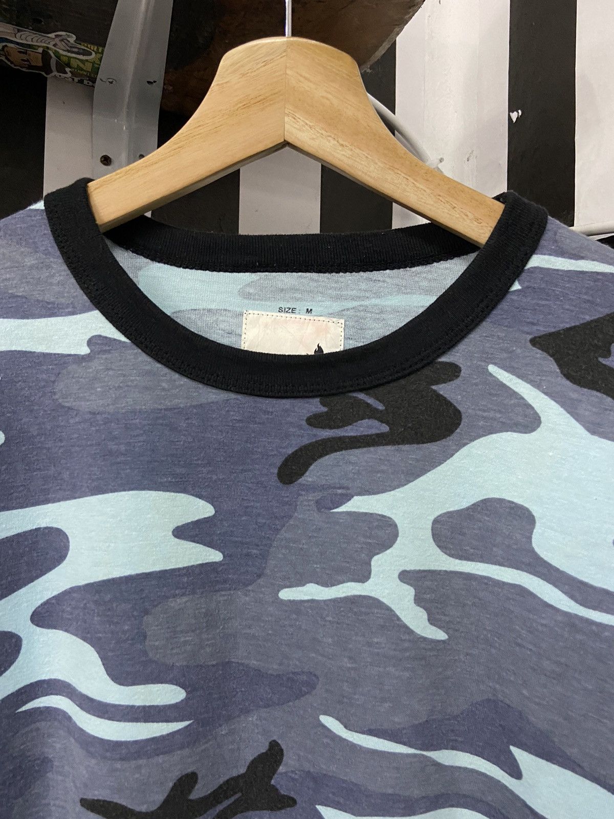 Opening Ceremony × Vintage Opening Ceremony Camo Long Sleeve Tshirt Size US S / EU 44-46 / 1 - 6 Thumbnail