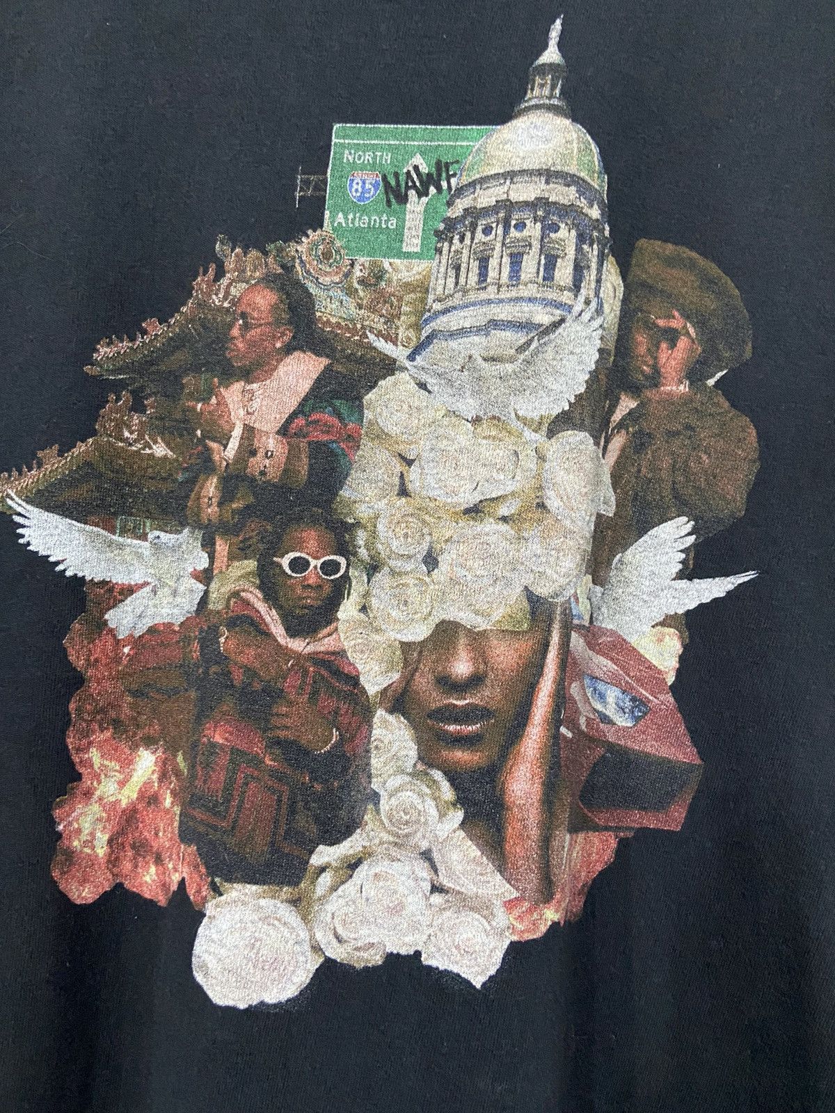 Migos × Rap Tees Migos YRN Young Rich Nation “Culture” Art Long Sleeve tee Size US M / EU 48-50 / 2 - 5 Thumbnail