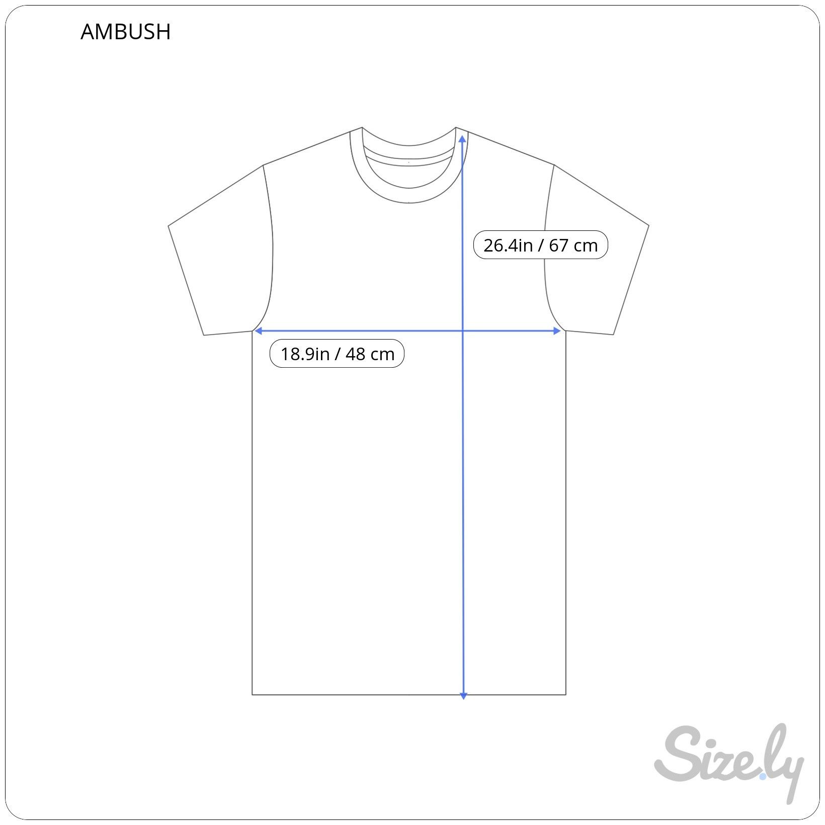 Ambush Design ⚡️𝐐𝐔𝐈𝐂𝐊 𝐒𝐀𝐋𝐄⚡️ Ambush the dark forest Scorpion tee Size US S / EU 44-46 / 1 - 7 Thumbnail