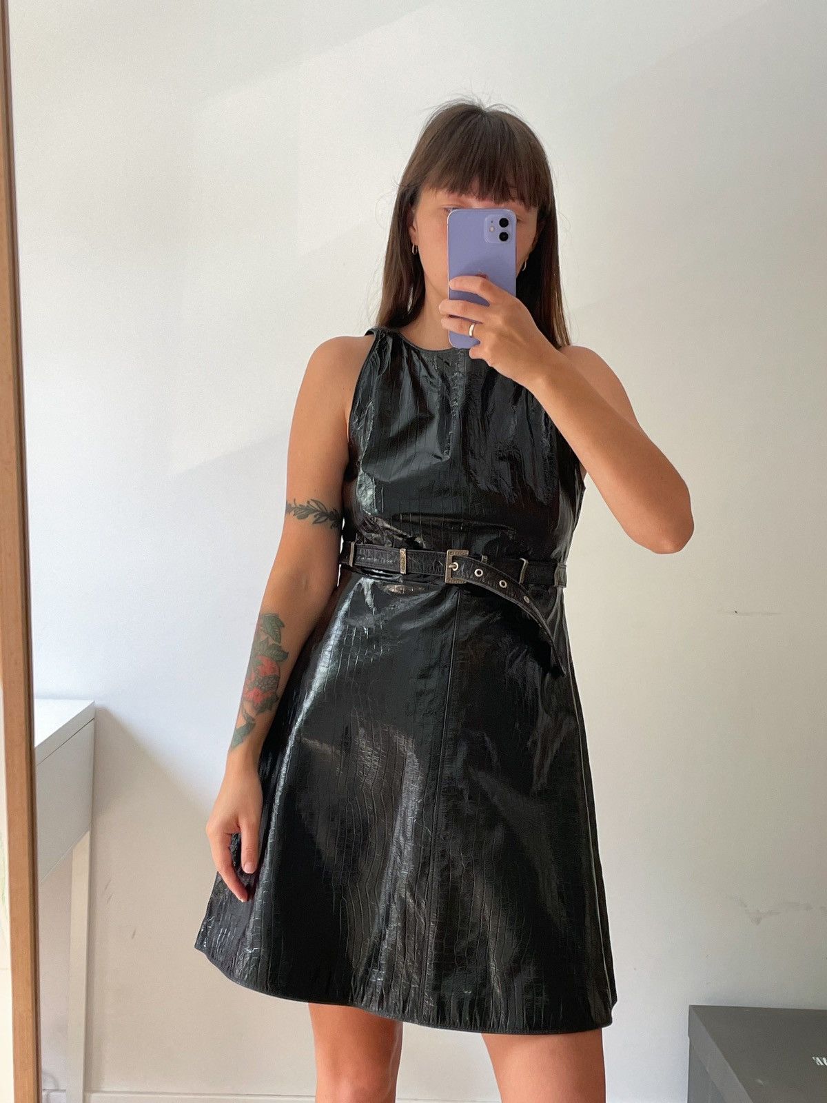Versace × Vintage Iconic FW 1994 Gianni Versace Dress Carla Bruni Vintage Size S / US 4 / IT 40 - 3 Thumbnail