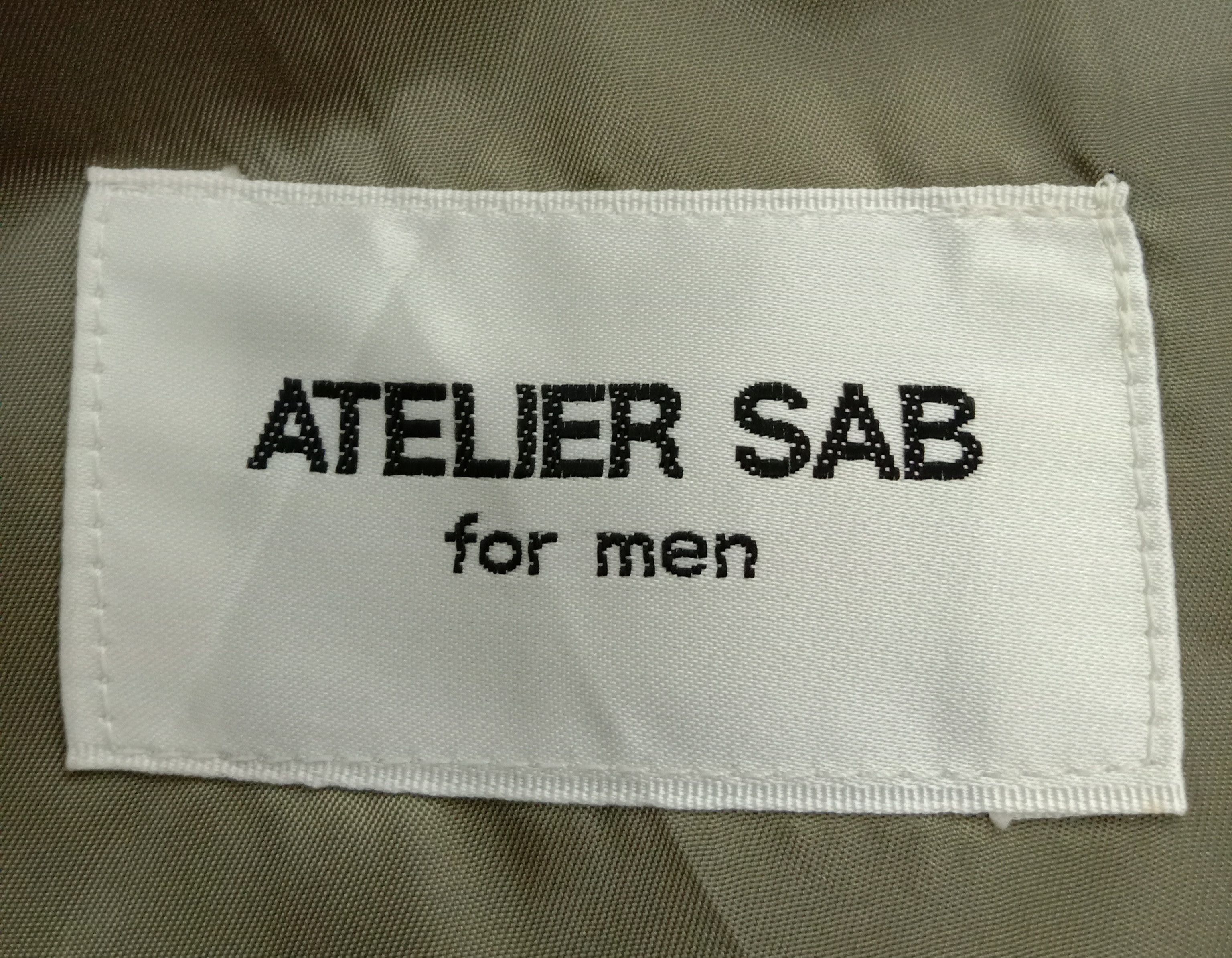 Japanese Brand Vintage Atelier Sab Cashmere Coat Size US L / EU 52-54 / 3 - 9 Thumbnail