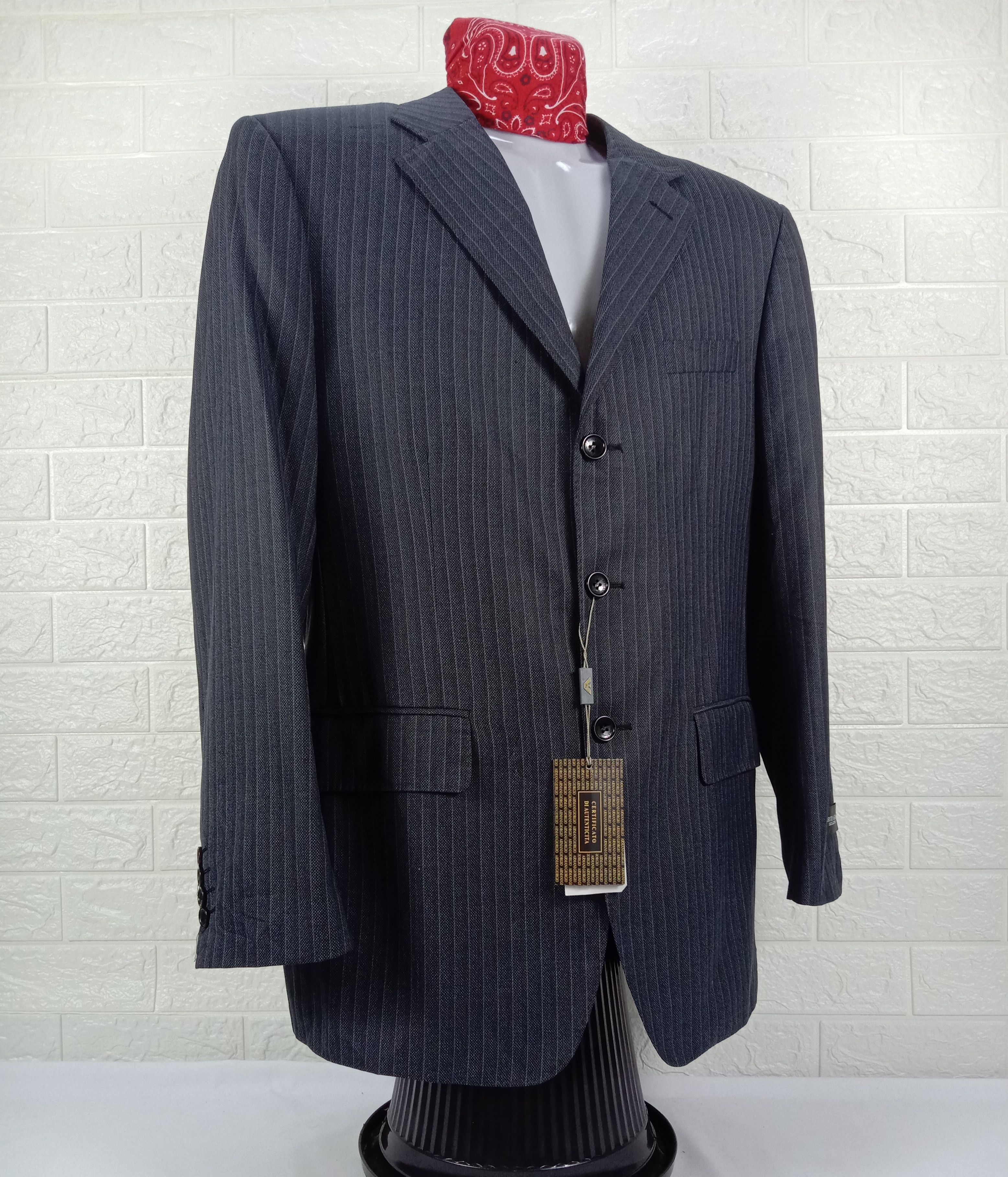 Giorgio Armani Giorgio Armani Le Collezioni Wool Blazer Size US L / EU 52-54 / 3 - 2 Thumbnail