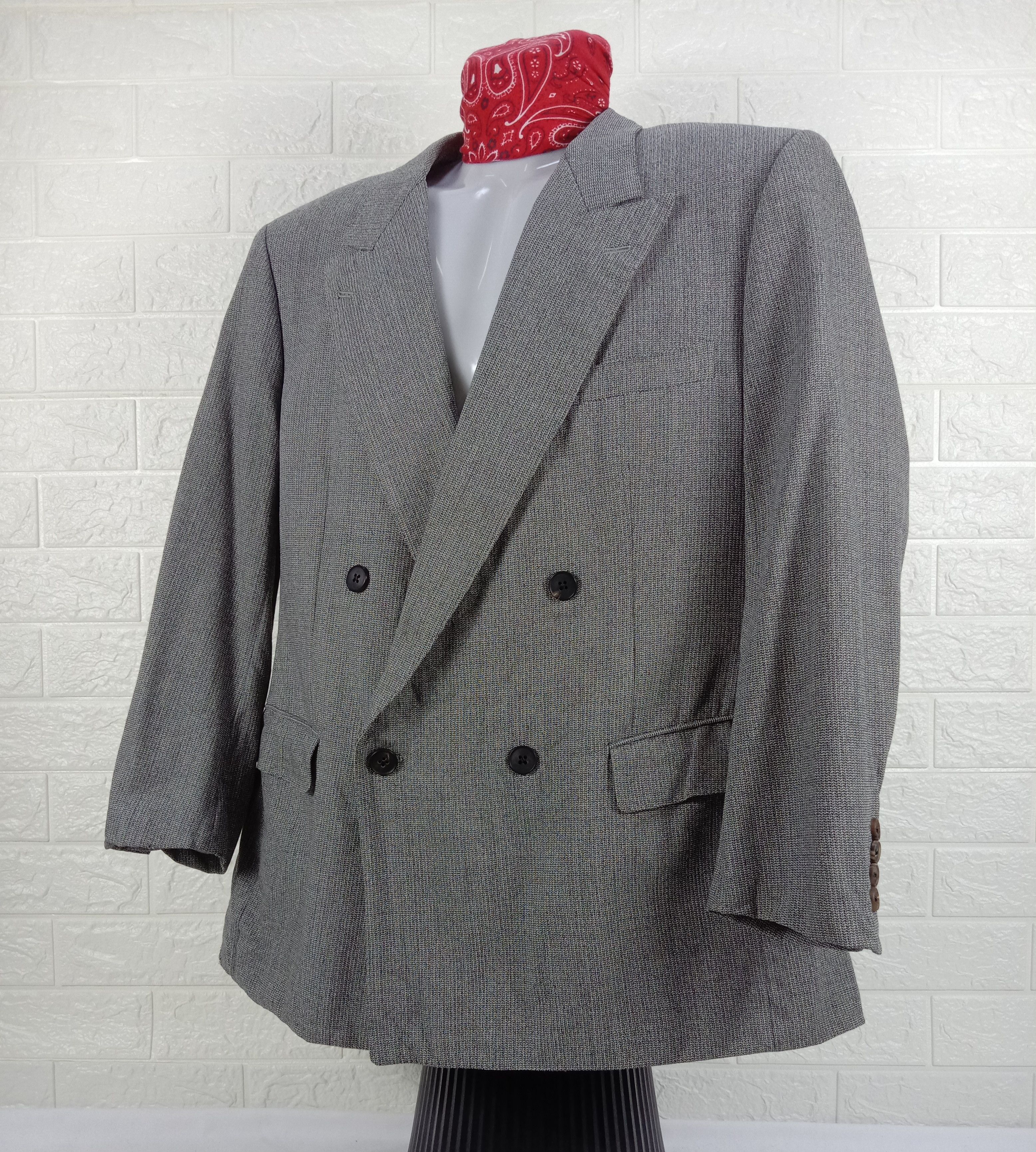 Aquascutum Vintage Aquascutum Coat Blazer Jacket Size US L / EU 52-54 / 3 - 3 Thumbnail