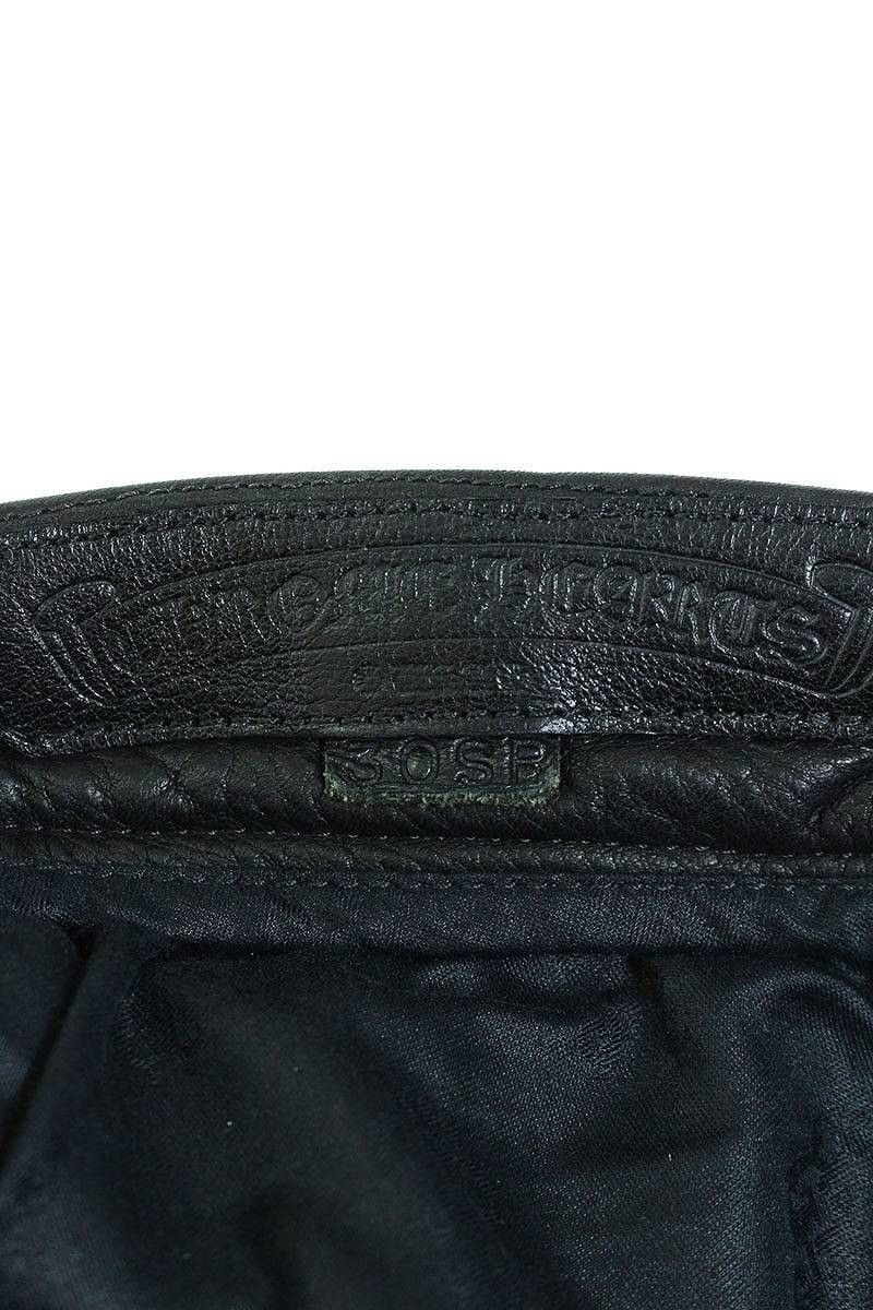 Chrome Hearts Chrome Hearts Leather Fleur Pants Size US 30 / EU 46 - 6 Thumbnail