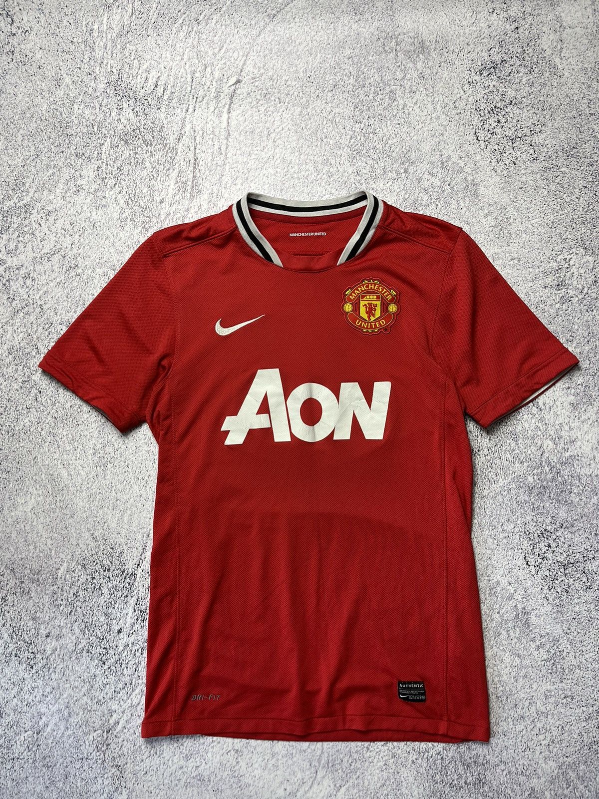 Nike Blokecore Nike Manchester United 2011 2012 Home Shirt Jersey Size US S / EU 44-46 / 1 - 1 Thumbnail