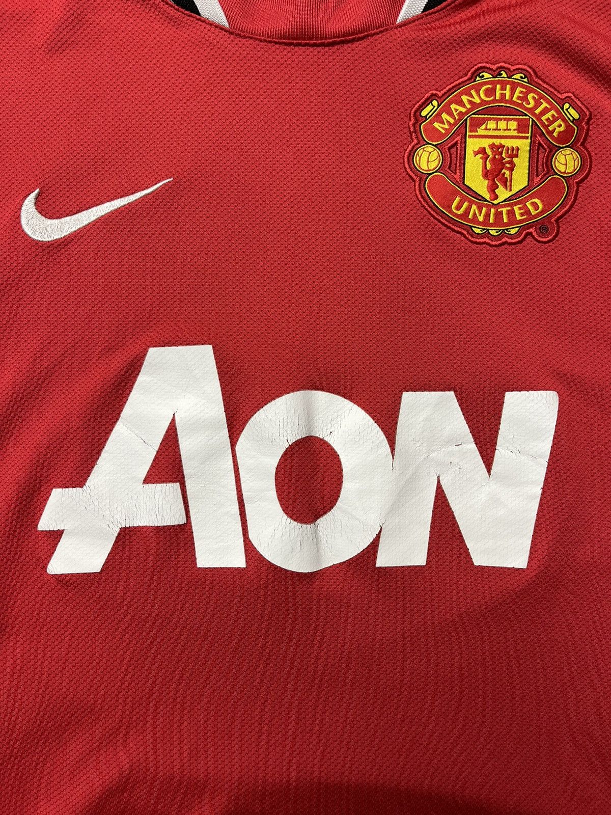 Nike Blokecore Nike Manchester United 2011 2012 Home Shirt Jersey Size US S / EU 44-46 / 1 - 8 Thumbnail