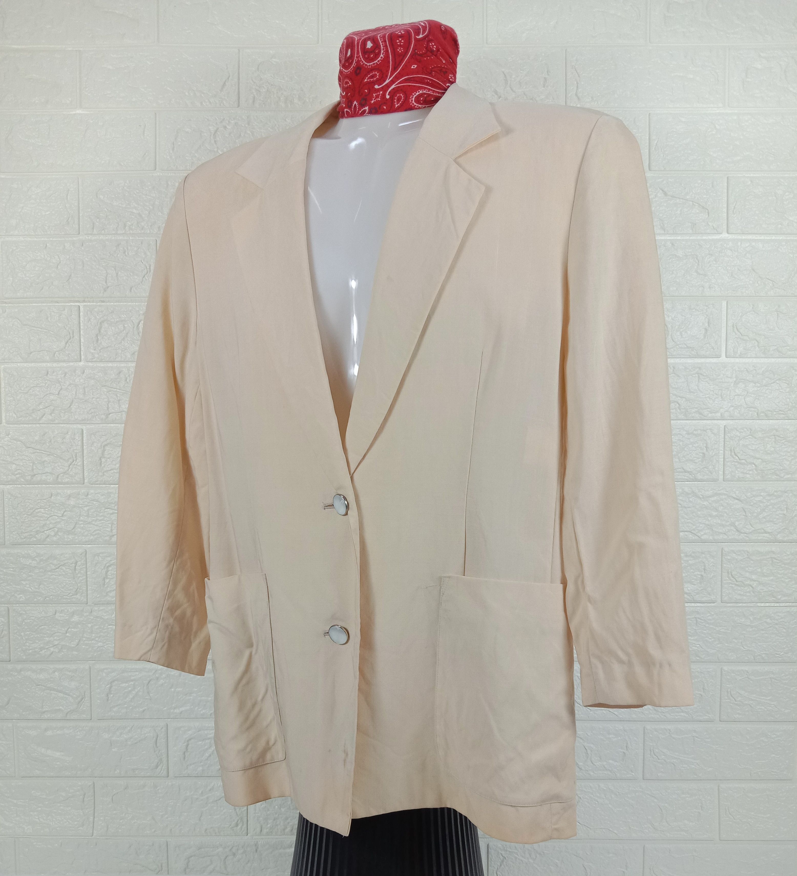 Burberry Vintage Burberry Blazer Coat Jacket Size L / US 10 / IT 46 - 3 Thumbnail