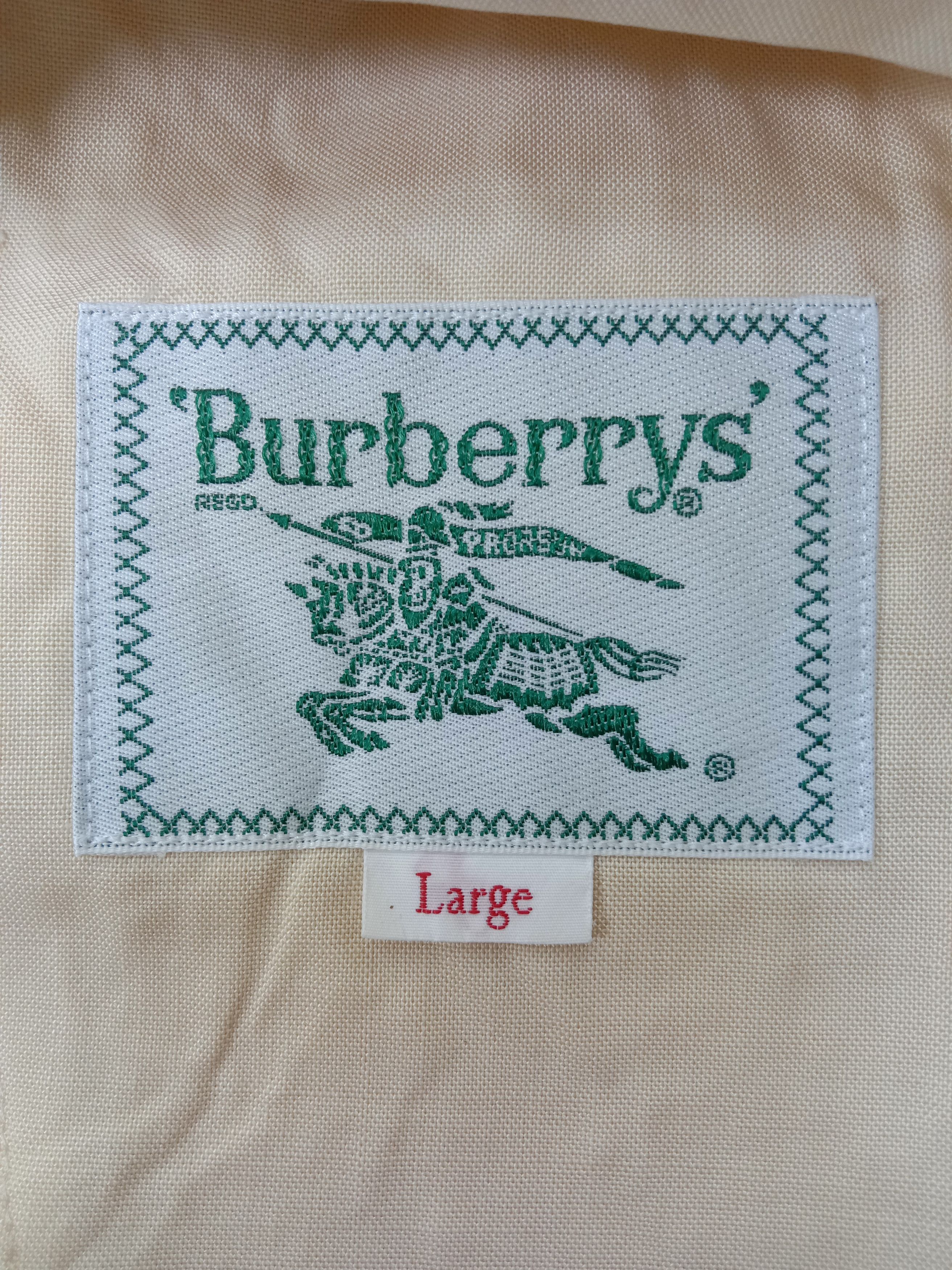 Burberry Vintage Burberry Blazer Coat Jacket Size L / US 10 / IT 46 - 8 Thumbnail