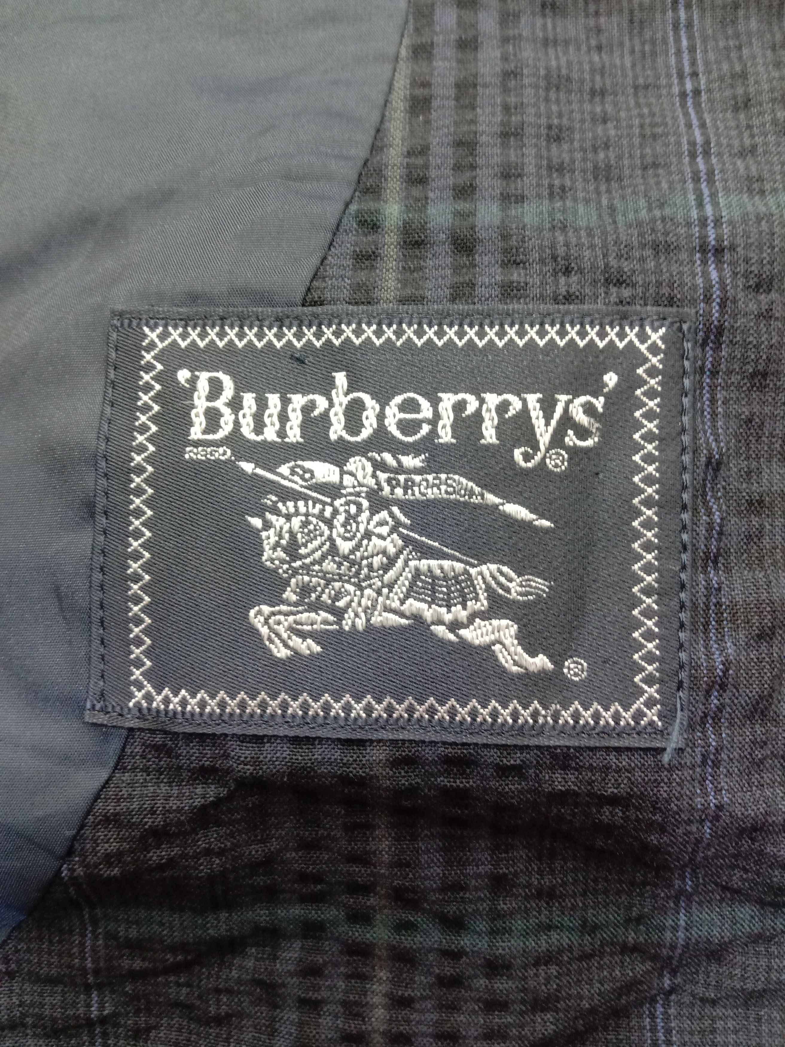 Burberry Vintage Burberry Wool Blazer Coat Jacket Size M / US 6-8 / IT 42-44 - 8 Thumbnail