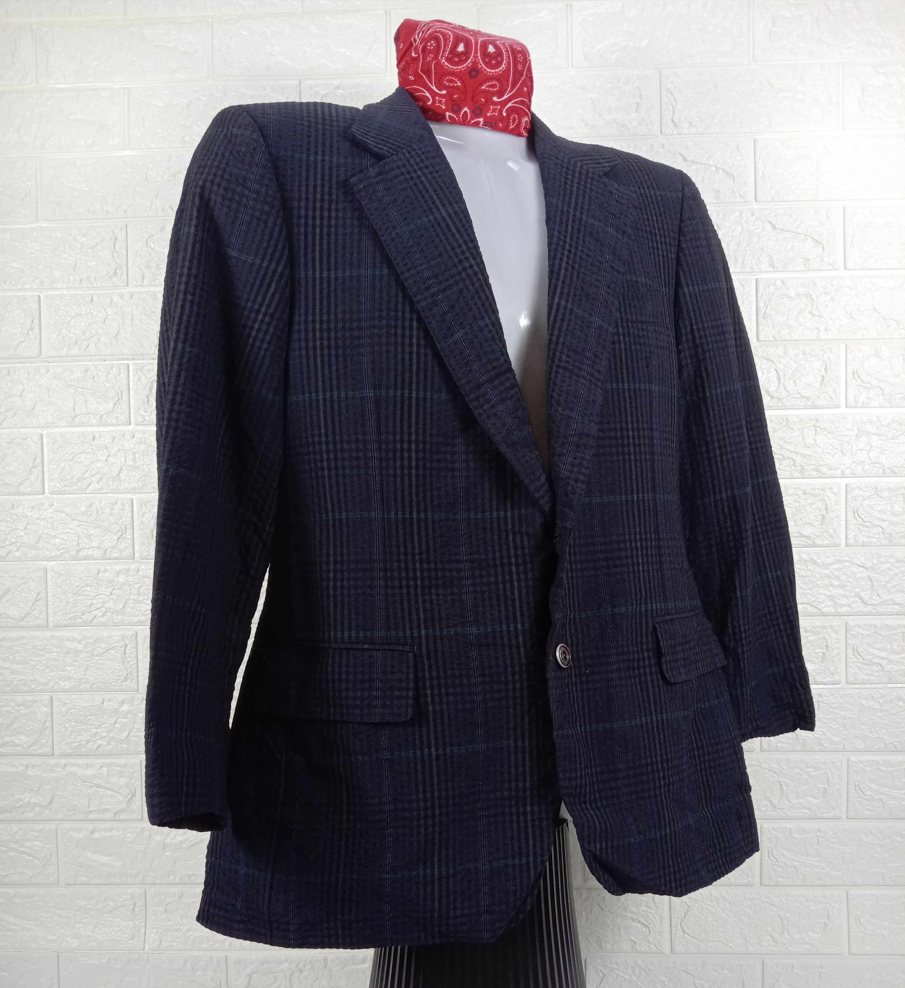 Burberry Vintage Burberry Wool Blazer Coat Jacket Size M / US 6-8 / IT 42-44 - 2 Thumbnail