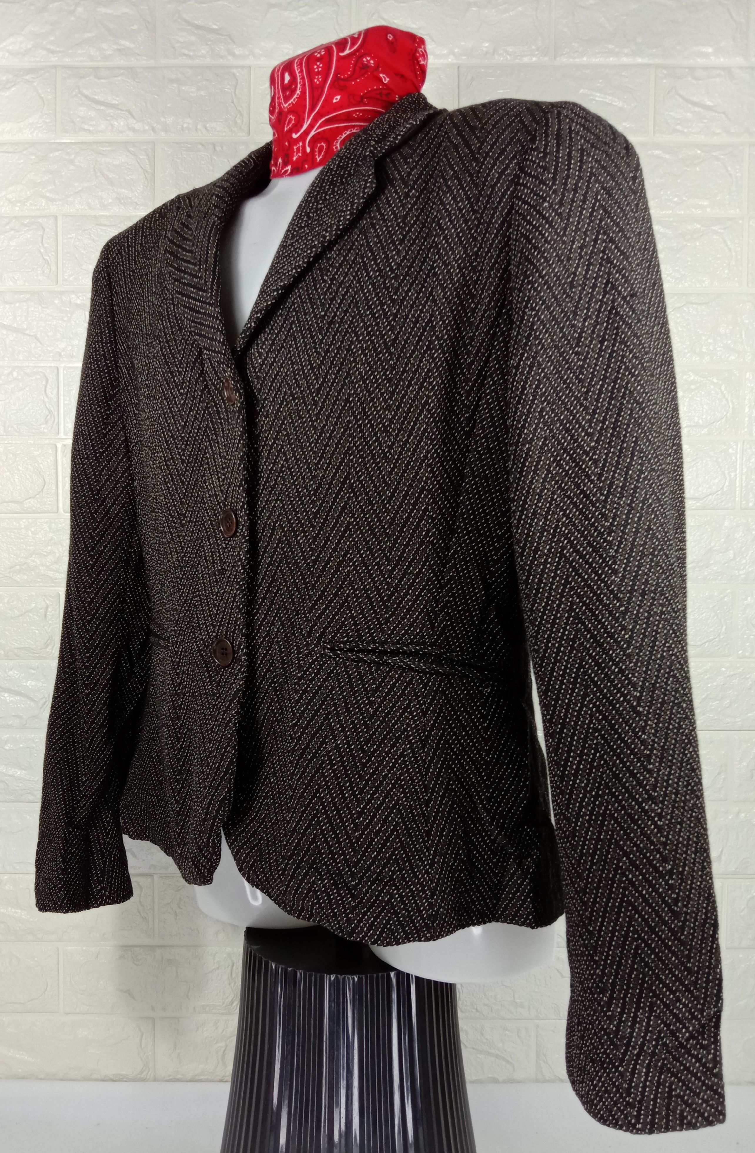 Max Mara Vintage Max Mara Wool Blazer Size M / US 6-8 / IT 42-44 - 3 Thumbnail