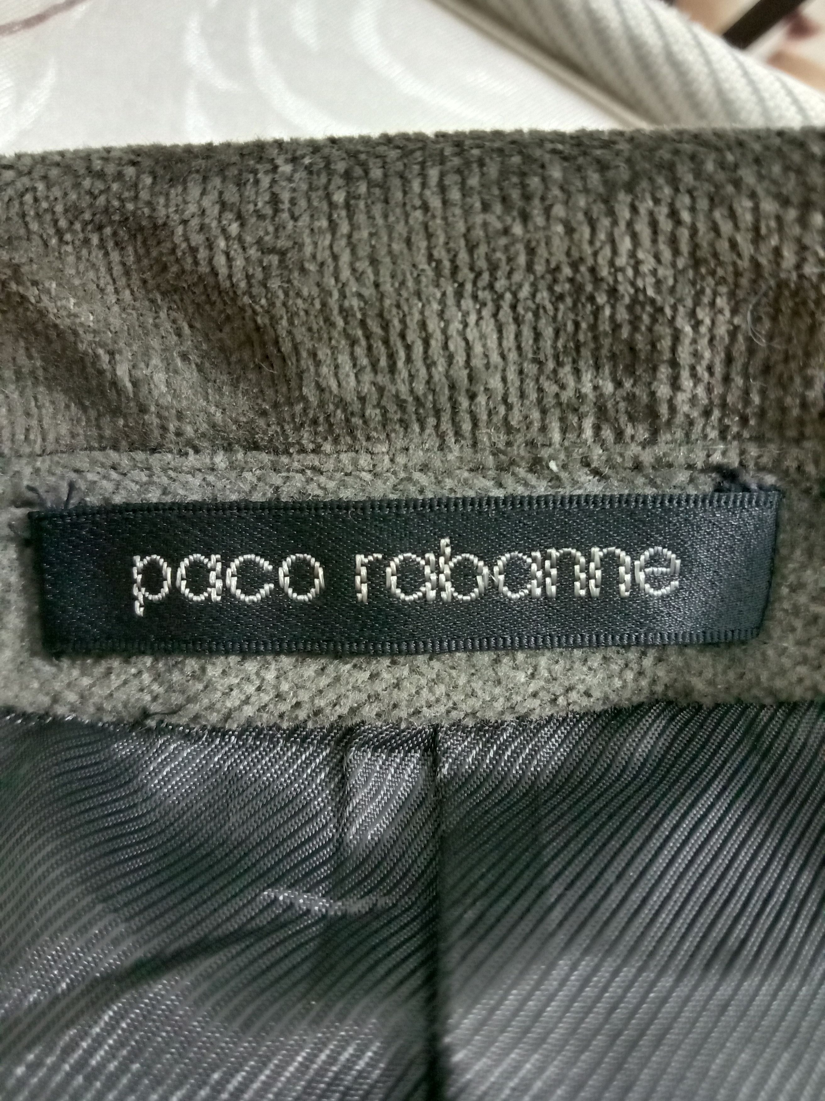 Paco Rabanne Vintage Paco Robanne Vintage Velvet Top Coat Size L / US 10 / IT 46 - 8 Thumbnail