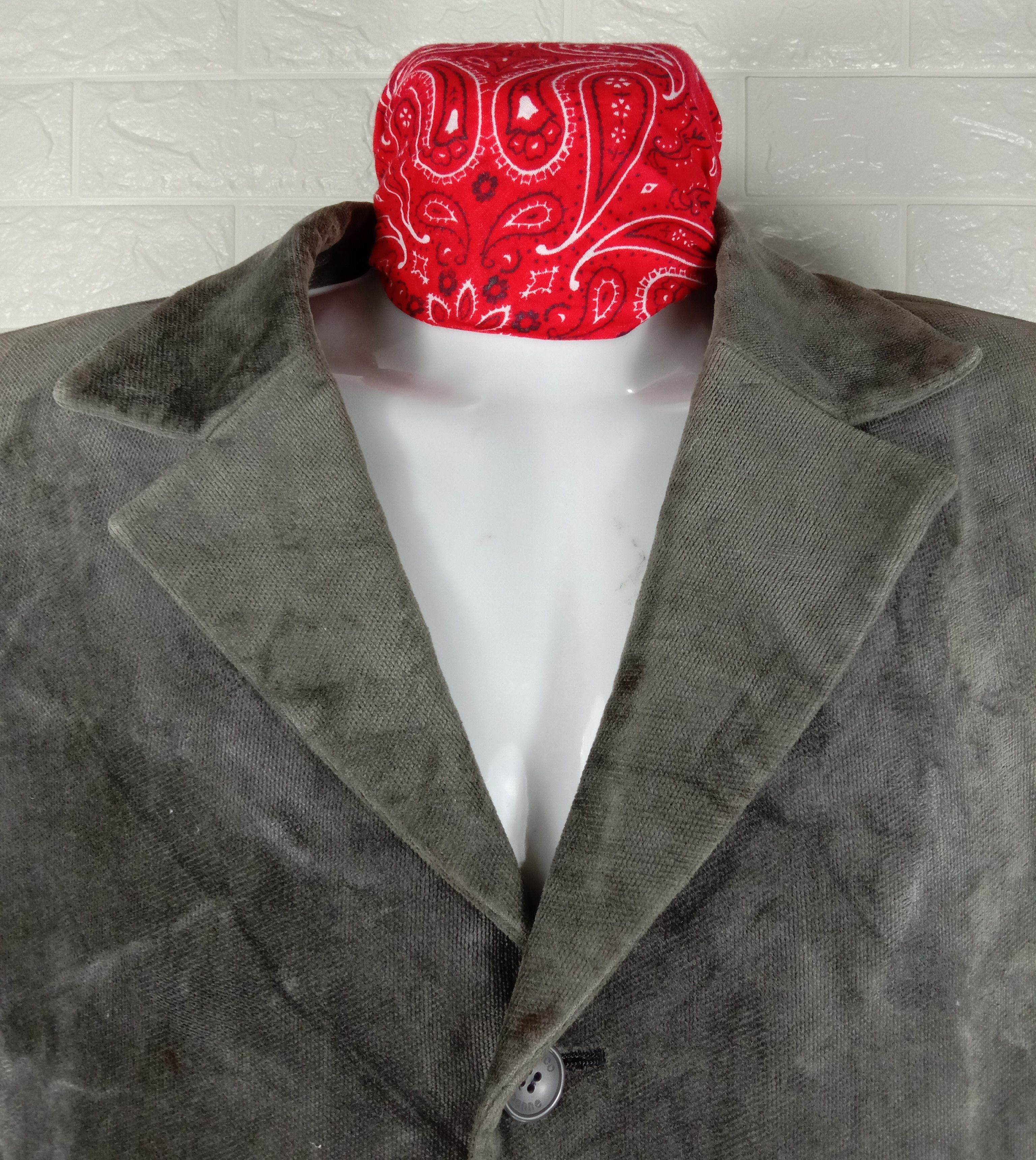 Paco Rabanne Vintage Paco Robanne Vintage Velvet Top Coat Size L / US 10 / IT 46 - 5 Thumbnail