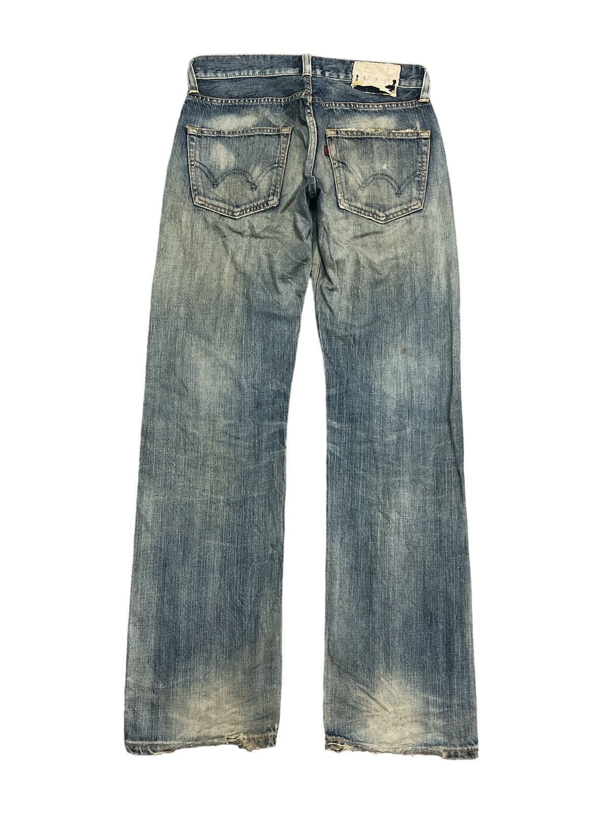 Other THRASHED RIPPED KURT KOBAIN BY EDWIN DENIM PANTS Size US 28 / EU 44 - 5 Thumbnail
