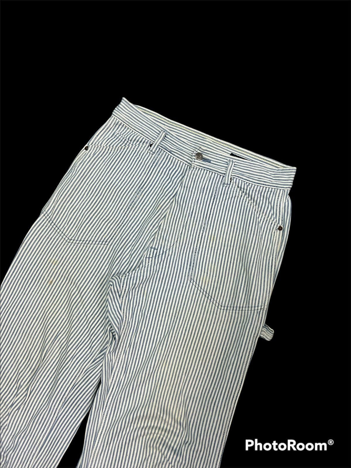 45rpm × Indigo 45 RPM INDIGO Caterpanter Workers Jeans Size US 33 - 4 Thumbnail