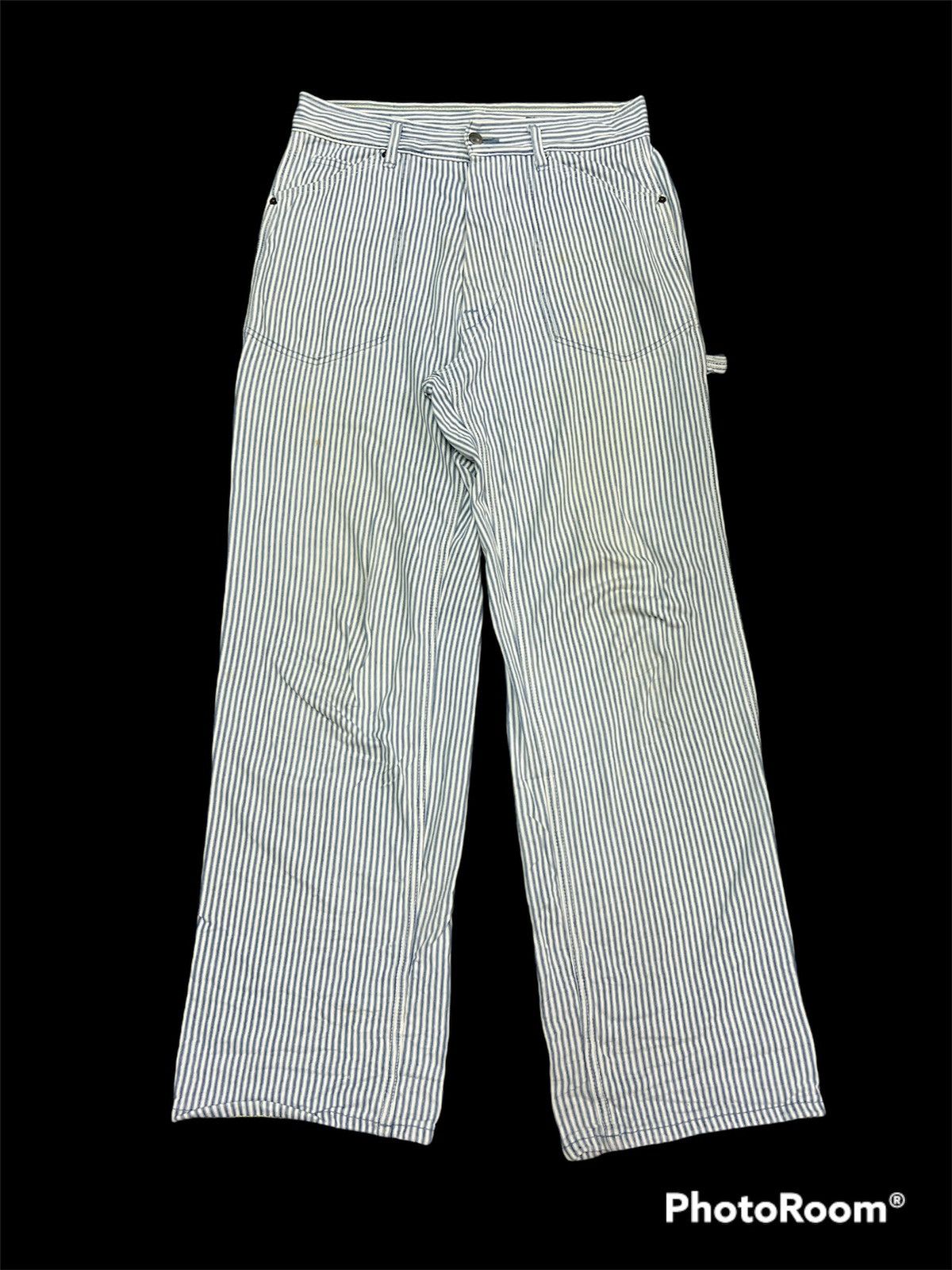 45rpm × Indigo 45 RPM INDIGO Caterpanter Workers Jeans Size US 33 - 1 Thumbnail