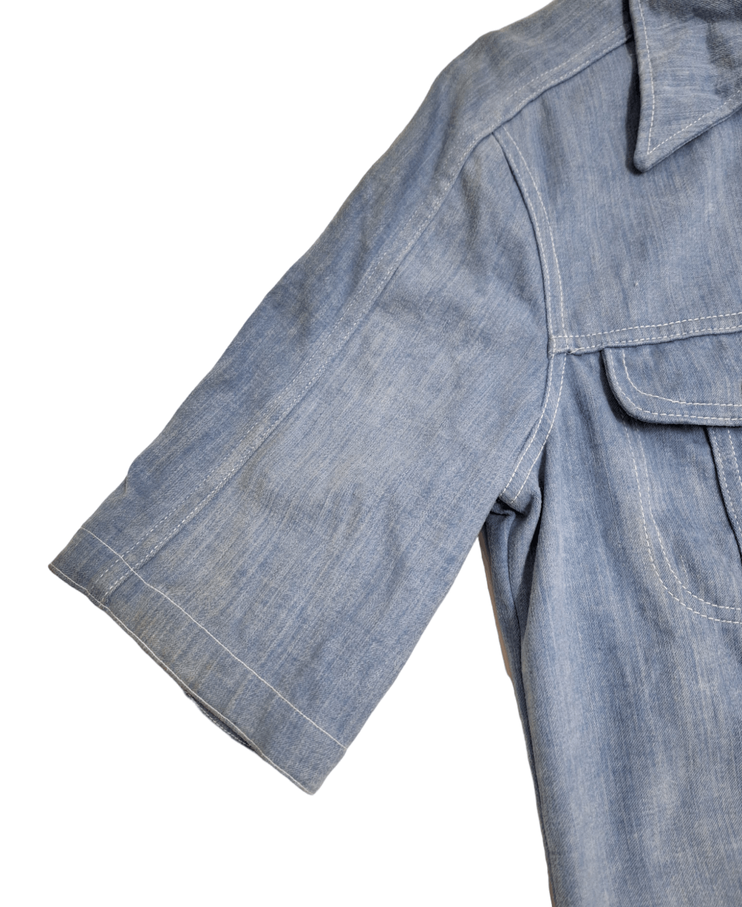 Lee × Vintage Vintage 80s Lee Workwear Snap Button Shirt Size US L / EU 52-54 / 3 - 4 Thumbnail