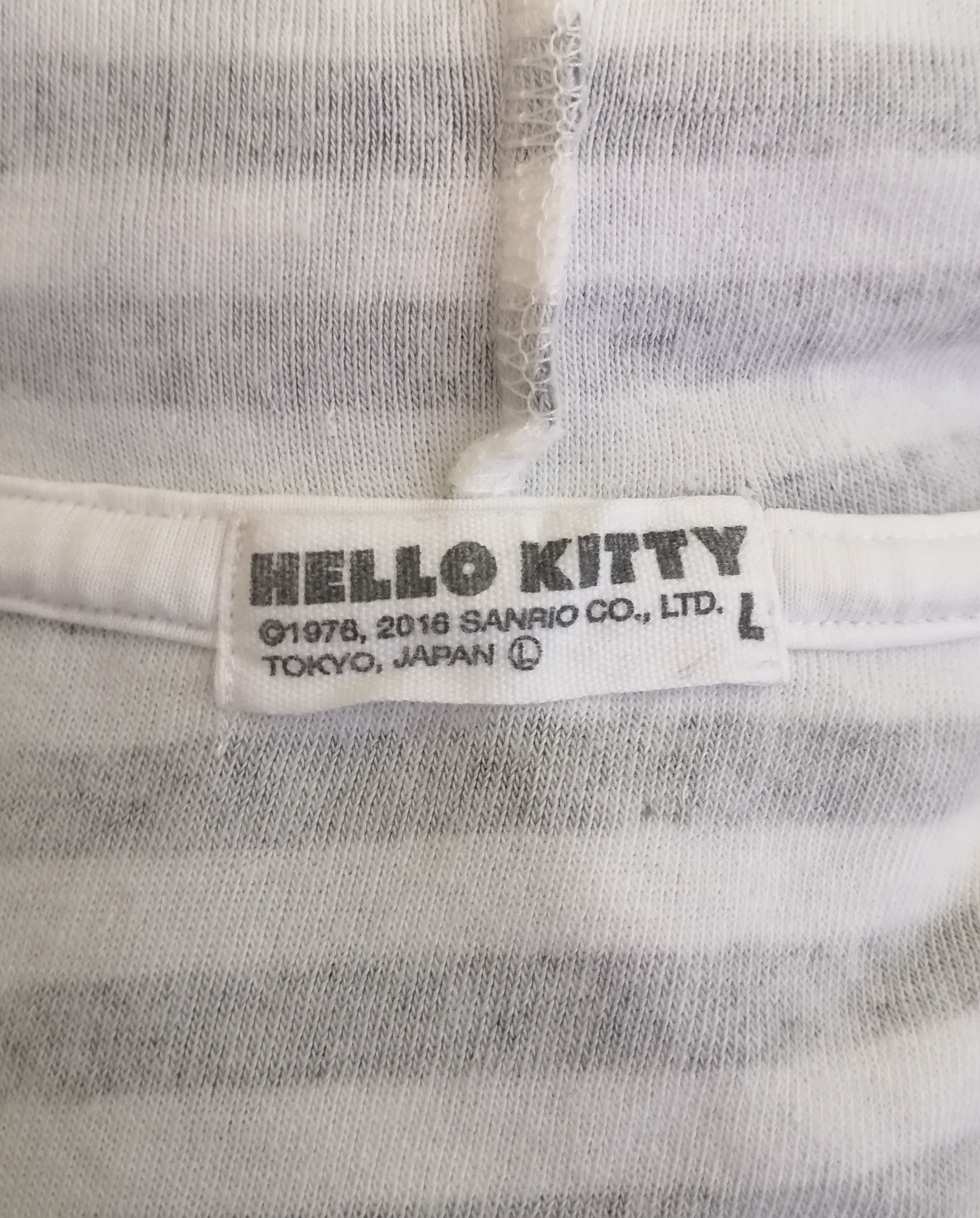 Cartoon Network Hello kitty Striped Sweater Hoodie Jacket Size L / US 10 / IT 46 - 13 Thumbnail