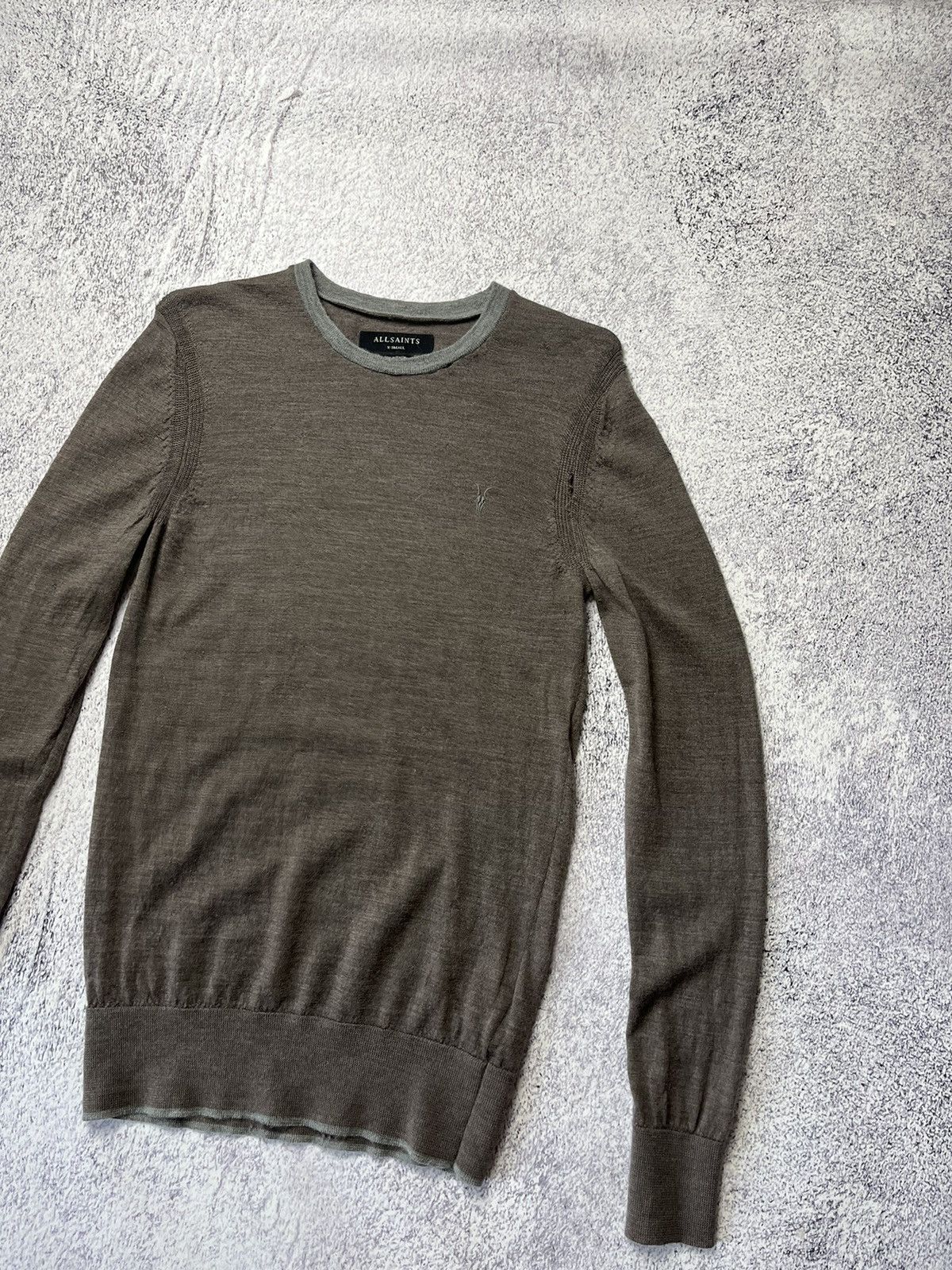 Allsaints Allsaints merino wool luxury streetwear sweater Size US XS / EU 42 / 0 - 2 Thumbnail