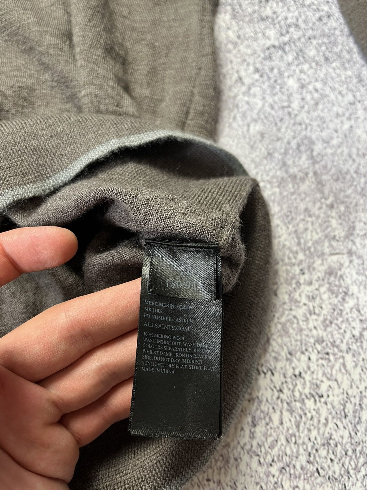 Allsaints Allsaints merino wool luxury streetwear sweater Size US XS / EU 42 / 0 - 9 Thumbnail