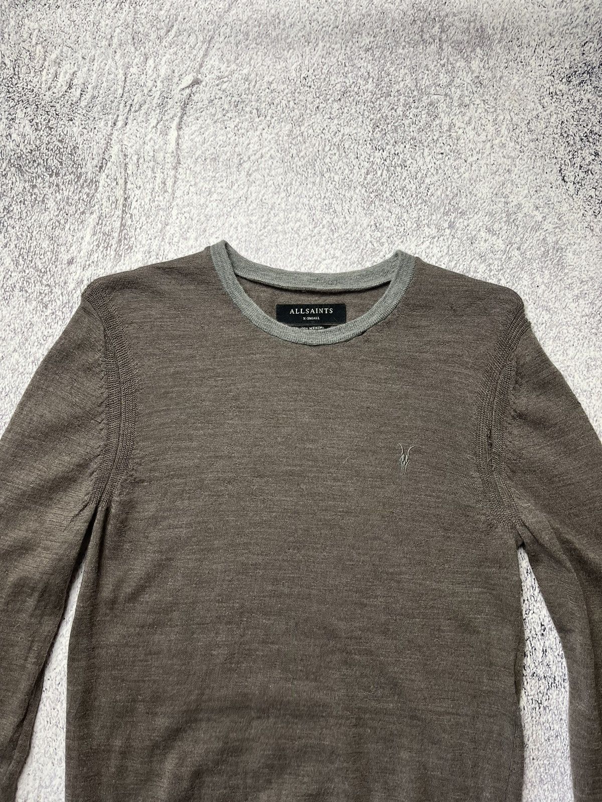 Allsaints Allsaints merino wool luxury streetwear sweater Size US XS / EU 42 / 0 - 4 Thumbnail