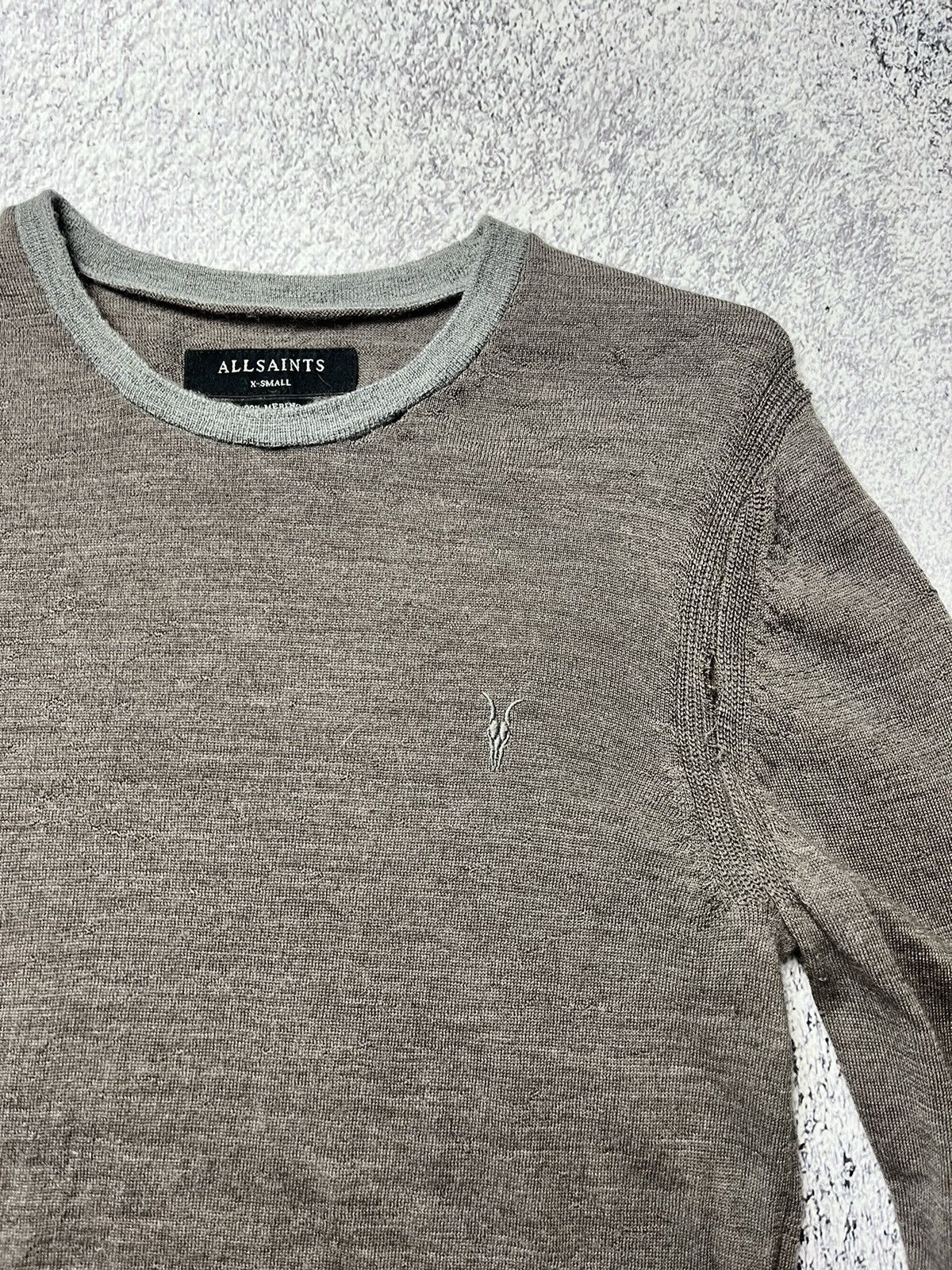 Allsaints Allsaints merino wool luxury streetwear sweater Size US XS / EU 42 / 0 - 5 Thumbnail