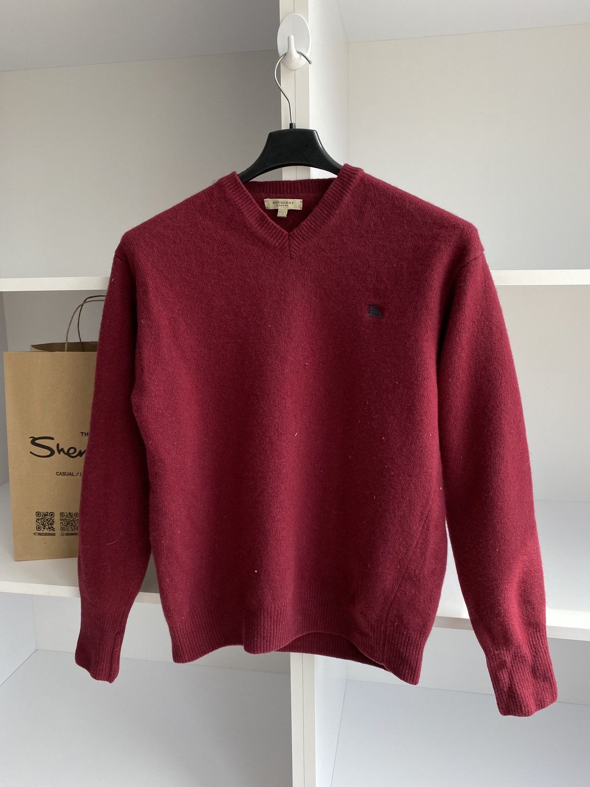 Burberry × Vintage Burberry sweatshirt made in Bulgaria Size US M / EU 48-50 / 2 - 3 Thumbnail