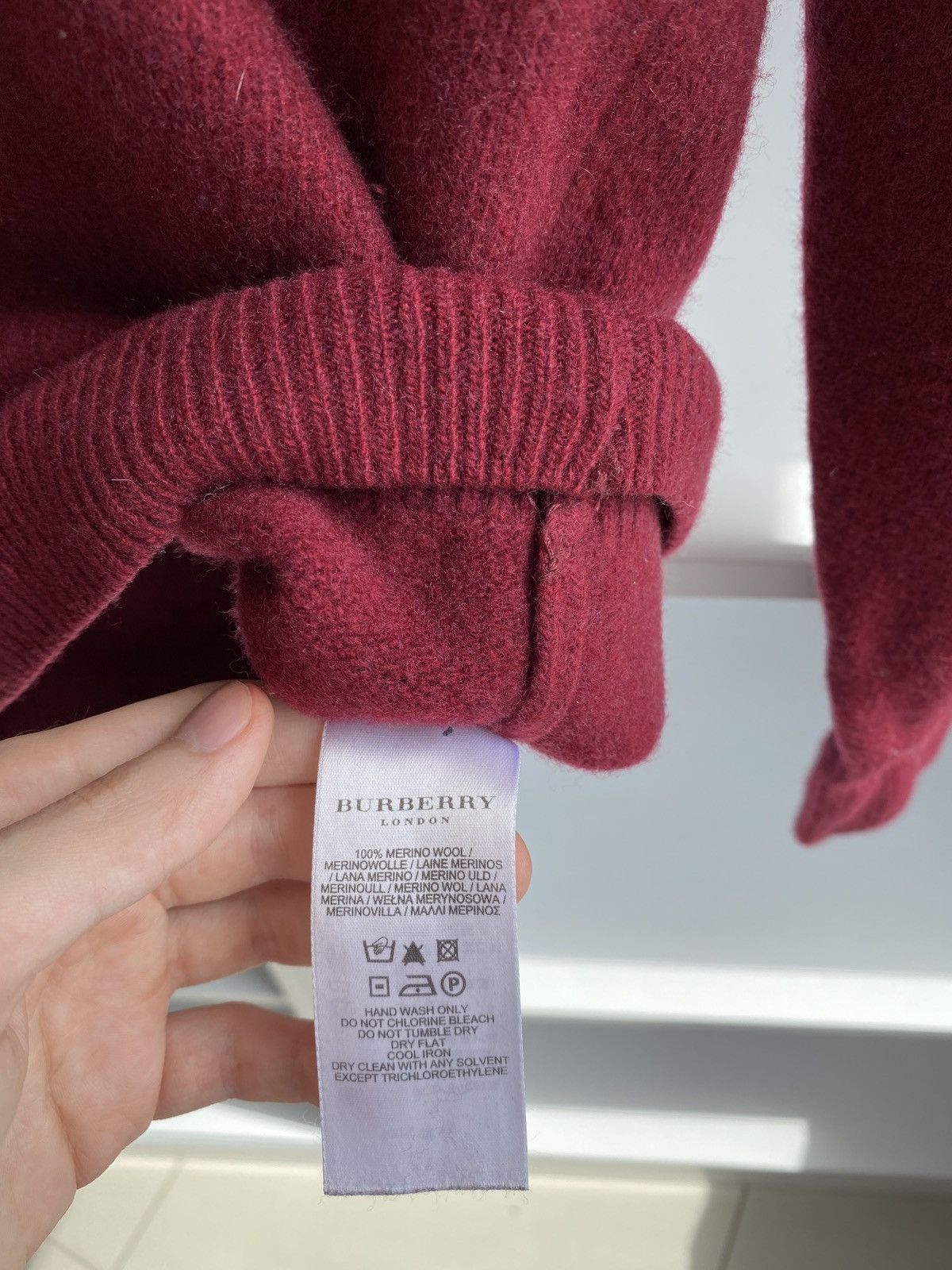 Burberry × Vintage Burberry sweatshirt made in Bulgaria Size US M / EU 48-50 / 2 - 6 Thumbnail