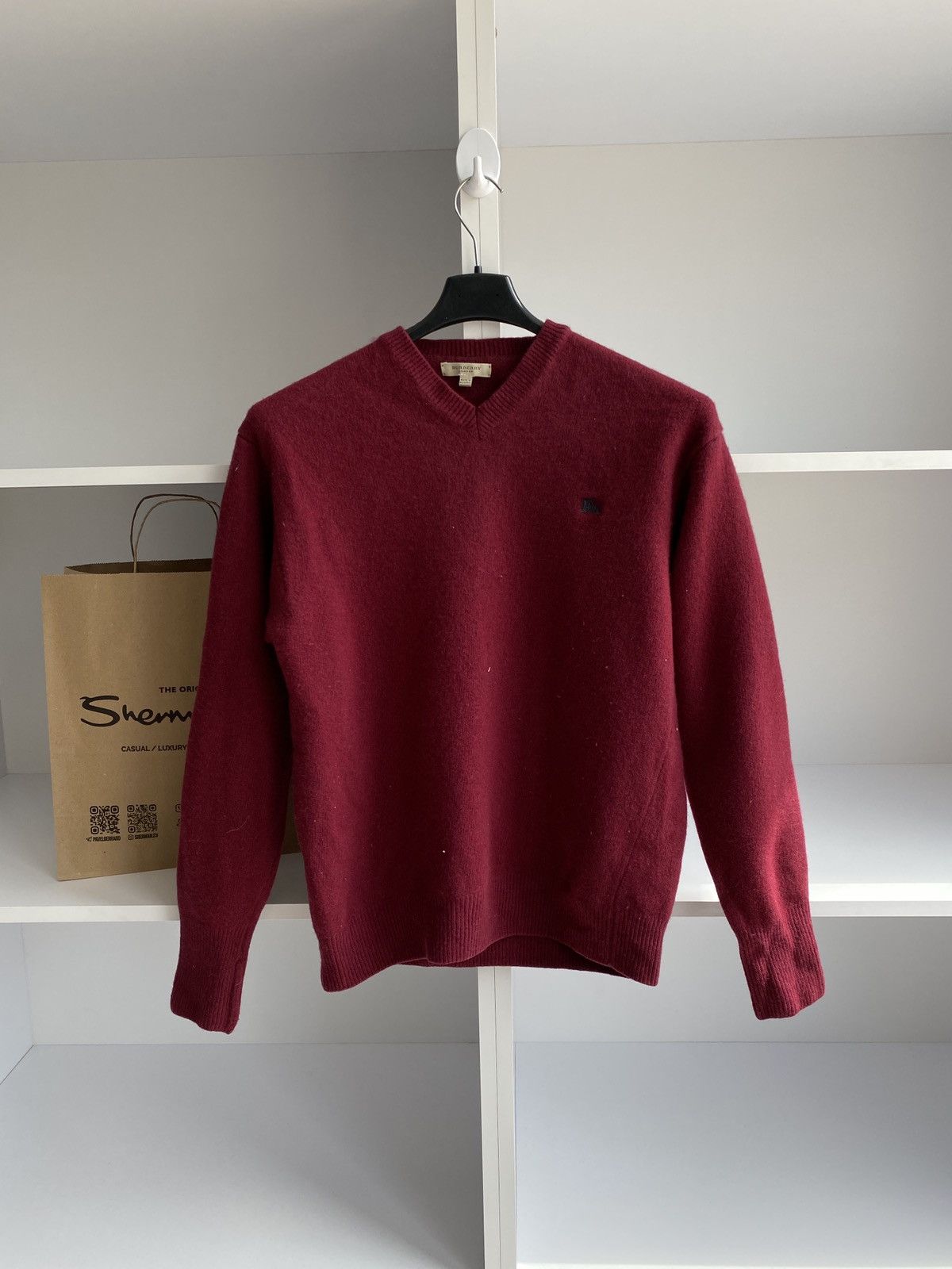 Burberry × Vintage Burberry sweatshirt made in Bulgaria Size US M / EU 48-50 / 2 - 2 Thumbnail