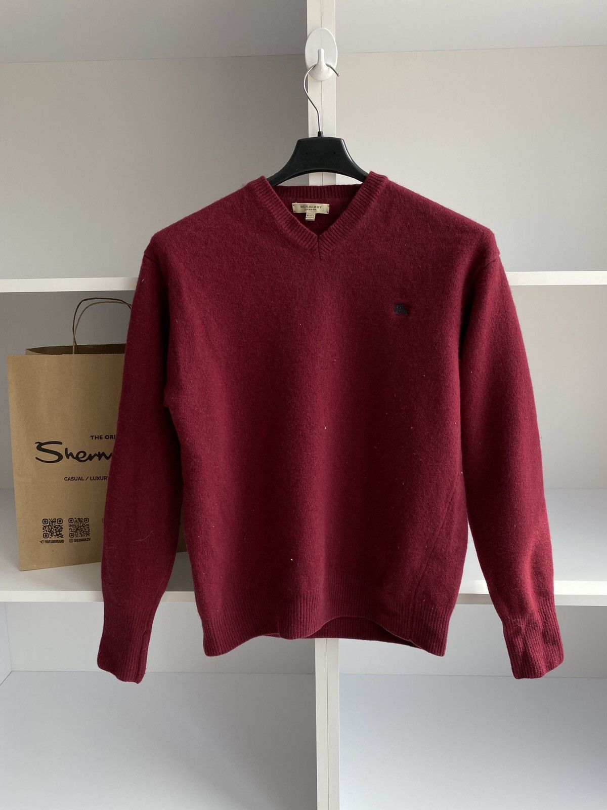 Burberry × Vintage Burberry sweatshirt made in Bulgaria Size US M / EU 48-50 / 2 - 1 Thumbnail