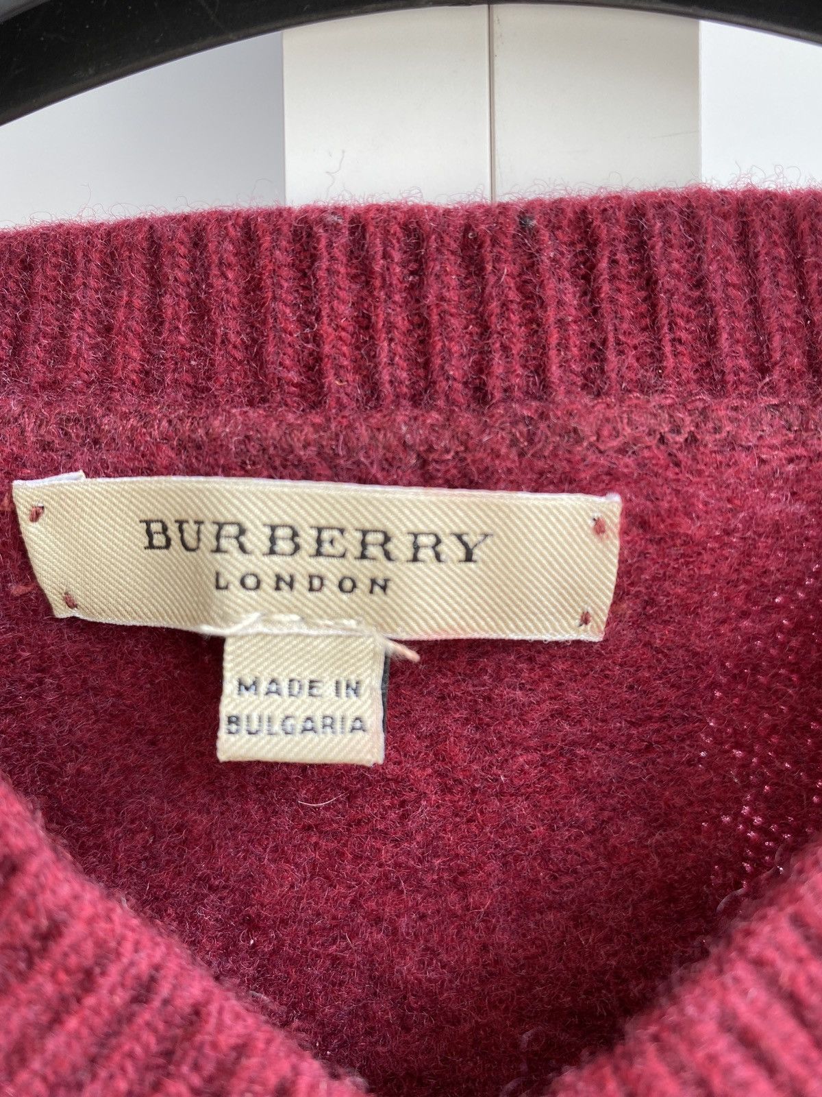 Burberry × Vintage Burberry sweatshirt made in Bulgaria Size US M / EU 48-50 / 2 - 5 Thumbnail