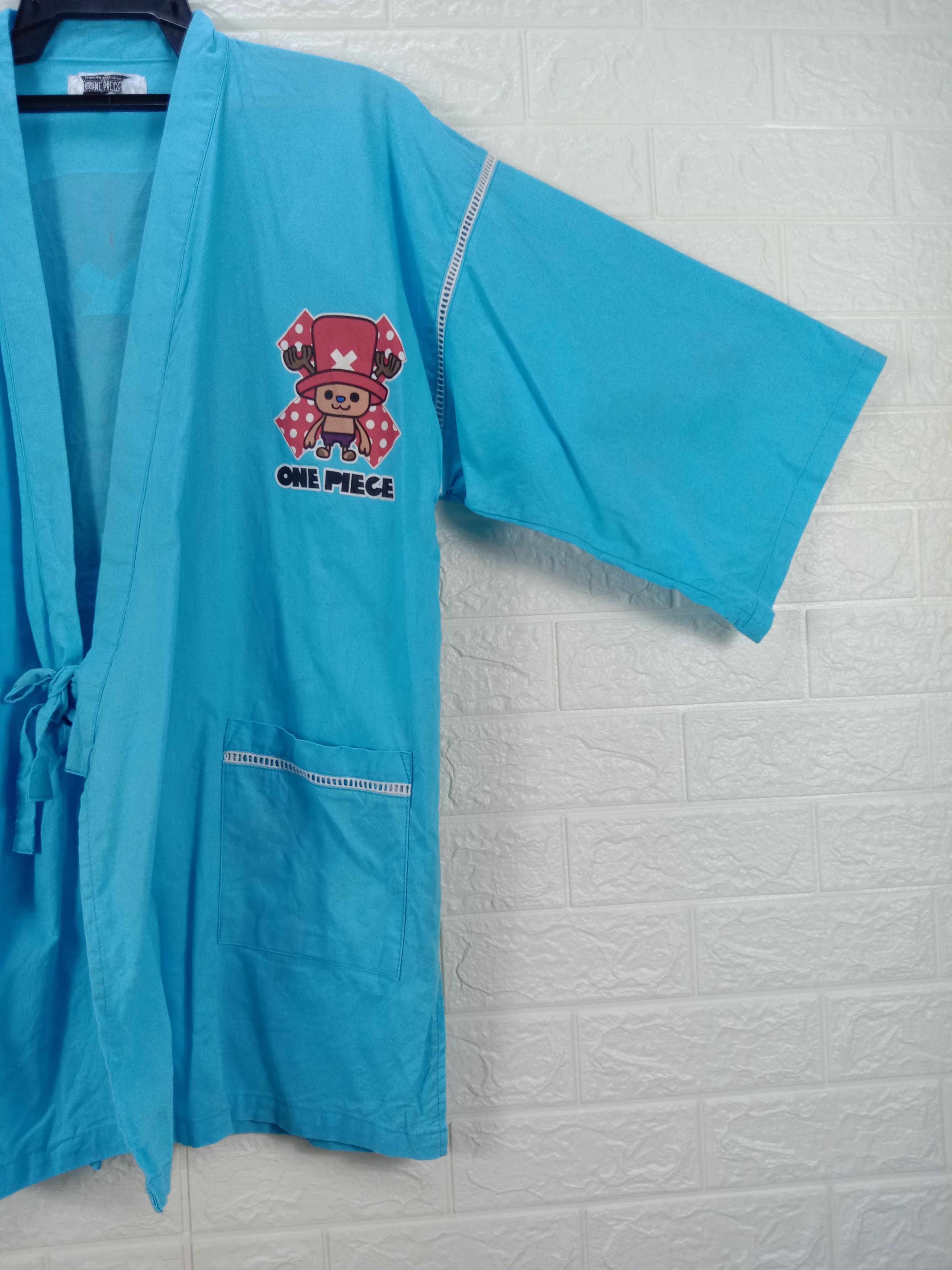 One Piece Vintage One Piece Tv Animation Japanese Kimono Cardigan Size US L / EU 52-54 / 3 - 8 Thumbnail