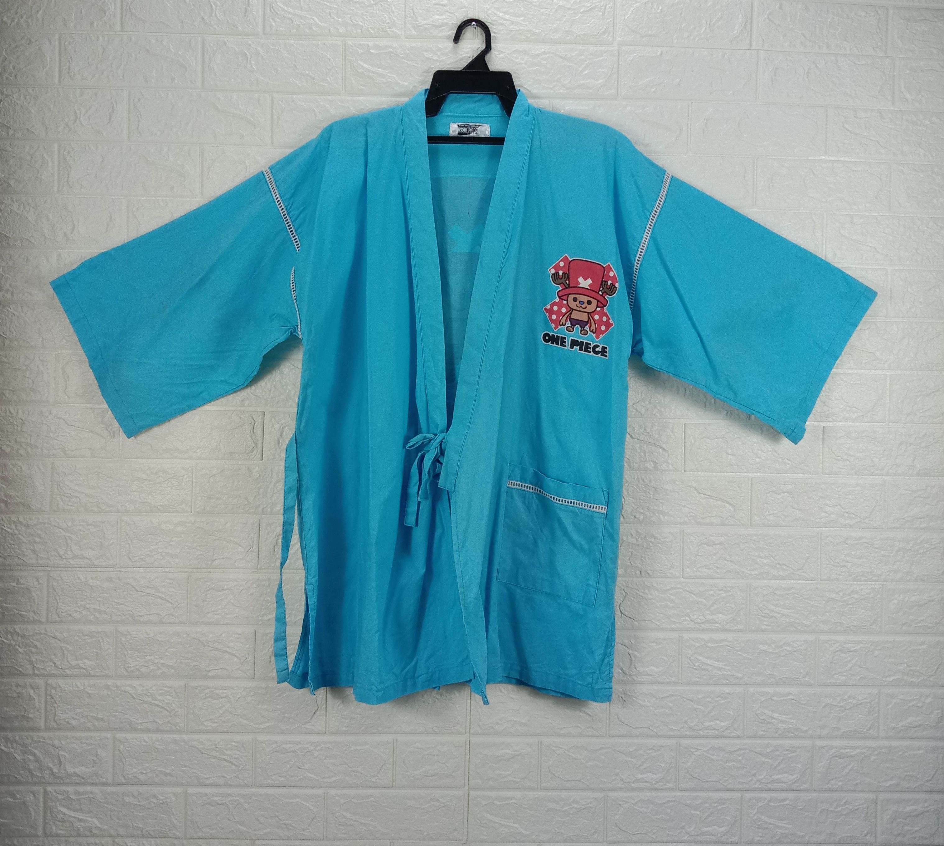 One Piece Vintage One Piece Tv Animation Japanese Kimono Cardigan Size US L / EU 52-54 / 3 - 5 Thumbnail