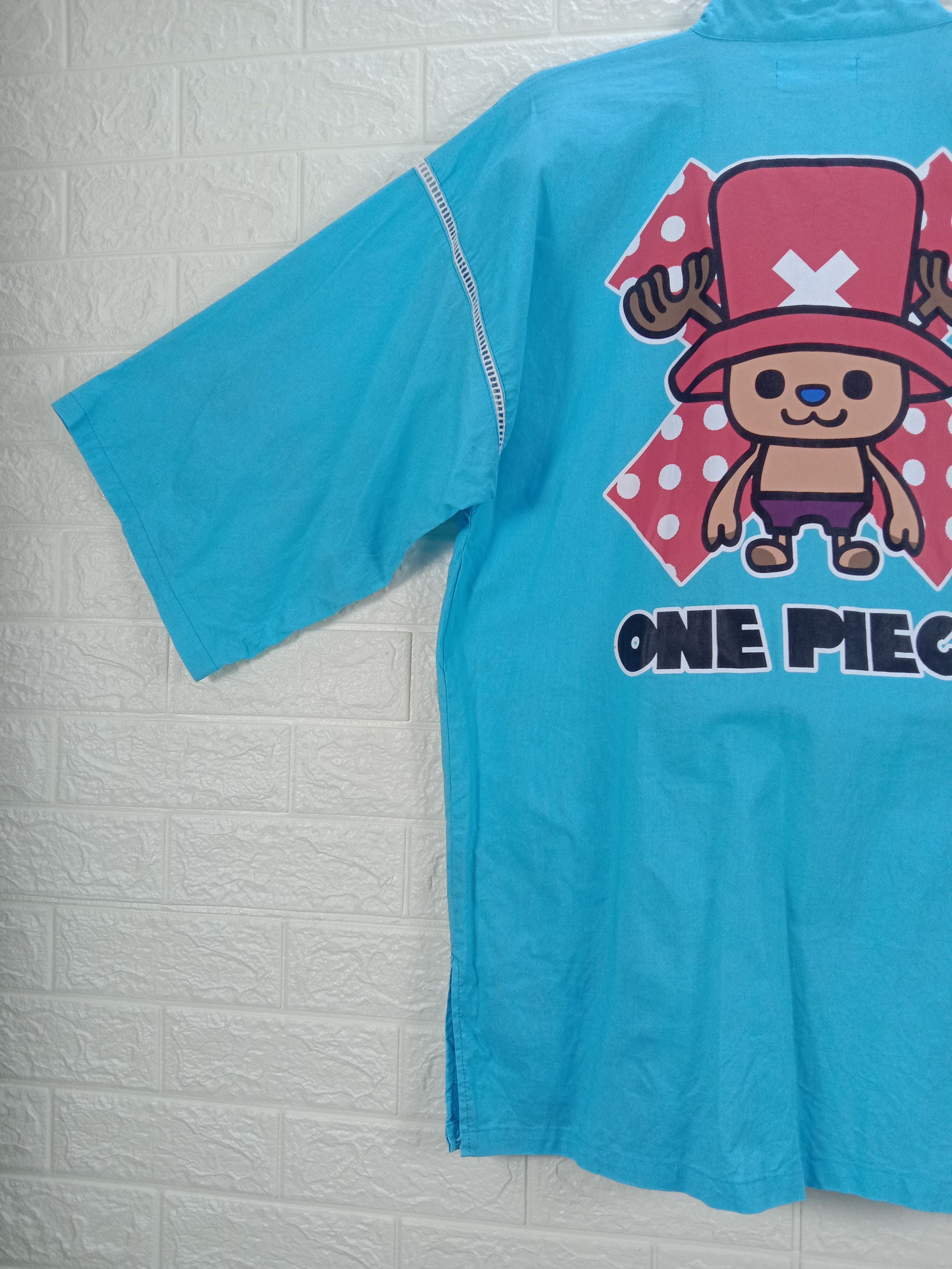 One Piece Vintage One Piece Tv Animation Japanese Kimono Cardigan Size US L / EU 52-54 / 3 - 3 Thumbnail