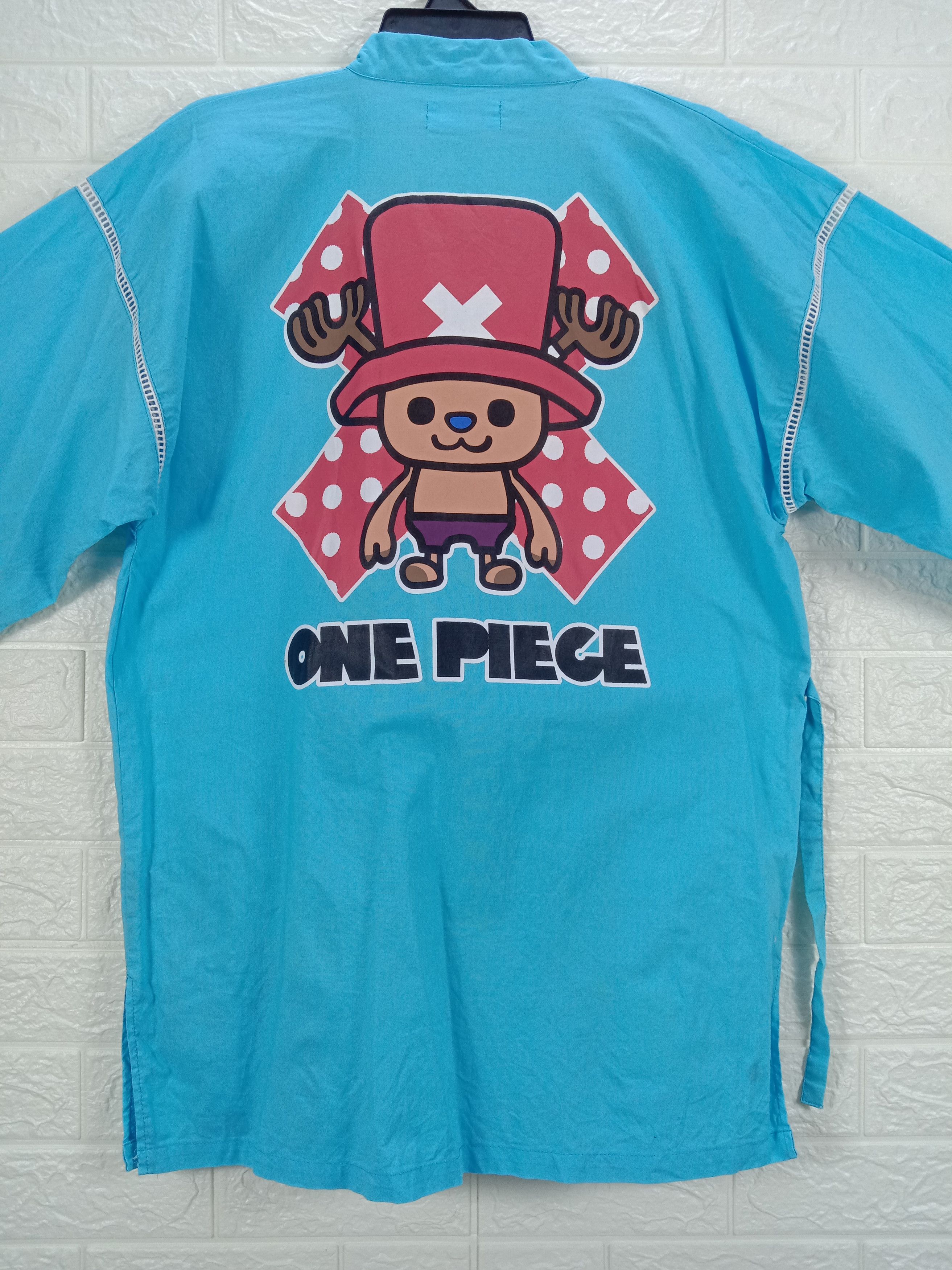 One Piece Vintage One Piece Tv Animation Japanese Kimono Cardigan Size US L / EU 52-54 / 3 - 2 Thumbnail