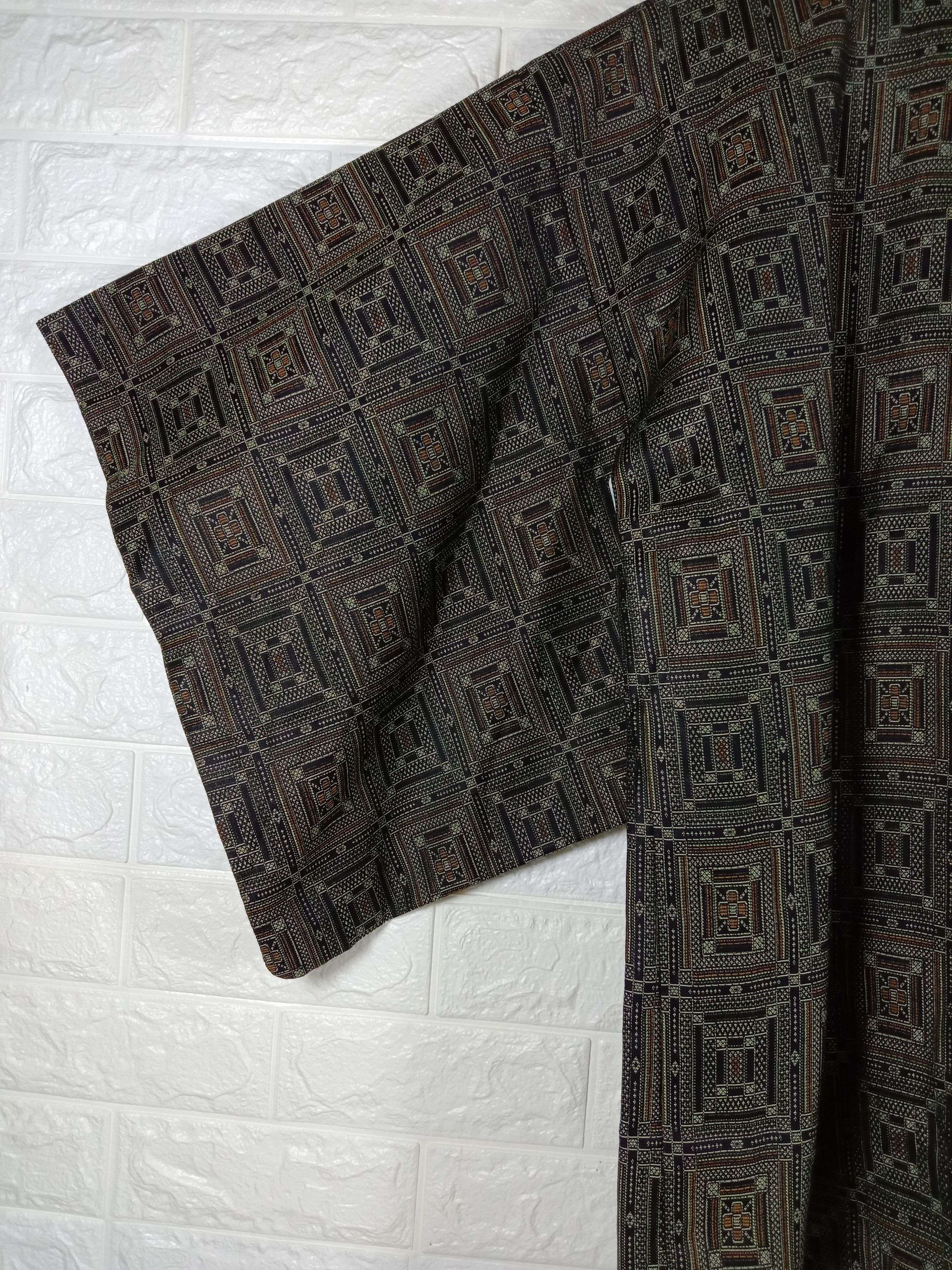 Japanese Brand Vintage Kimono Noragi Haori Hanten Cardigan Size US XL / EU 56 / 4 - 7 Thumbnail