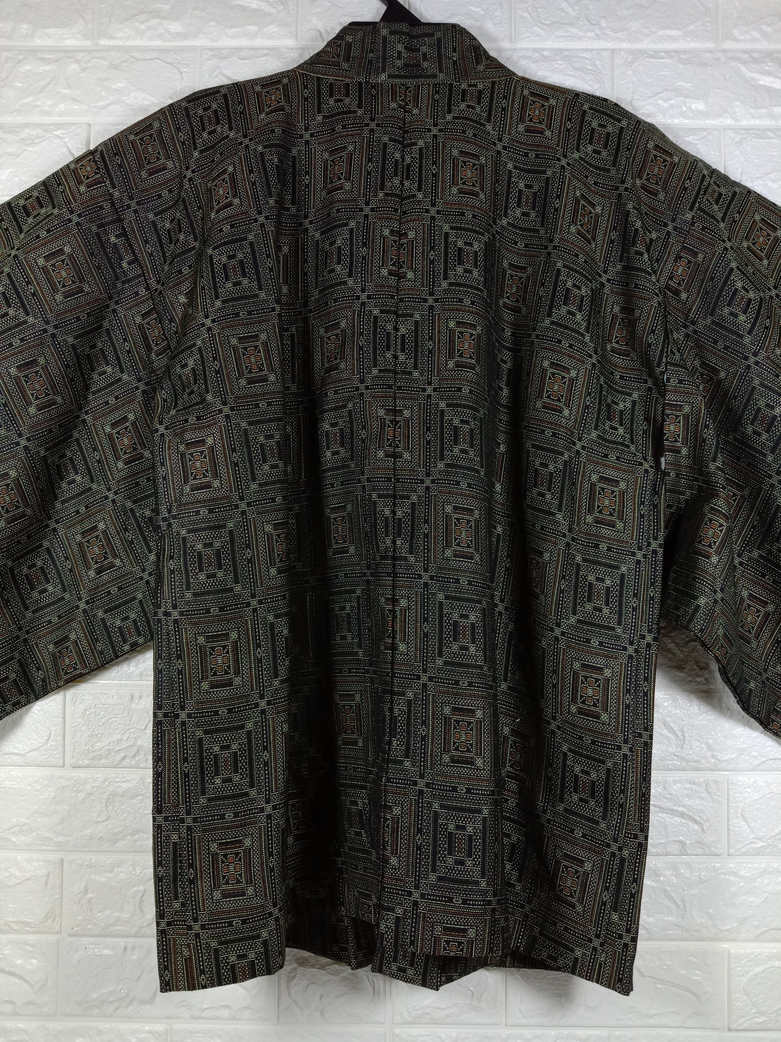 Japanese Brand Vintage Kimono Noragi Haori Hanten Cardigan Size US XL / EU 56 / 4 - 6 Thumbnail