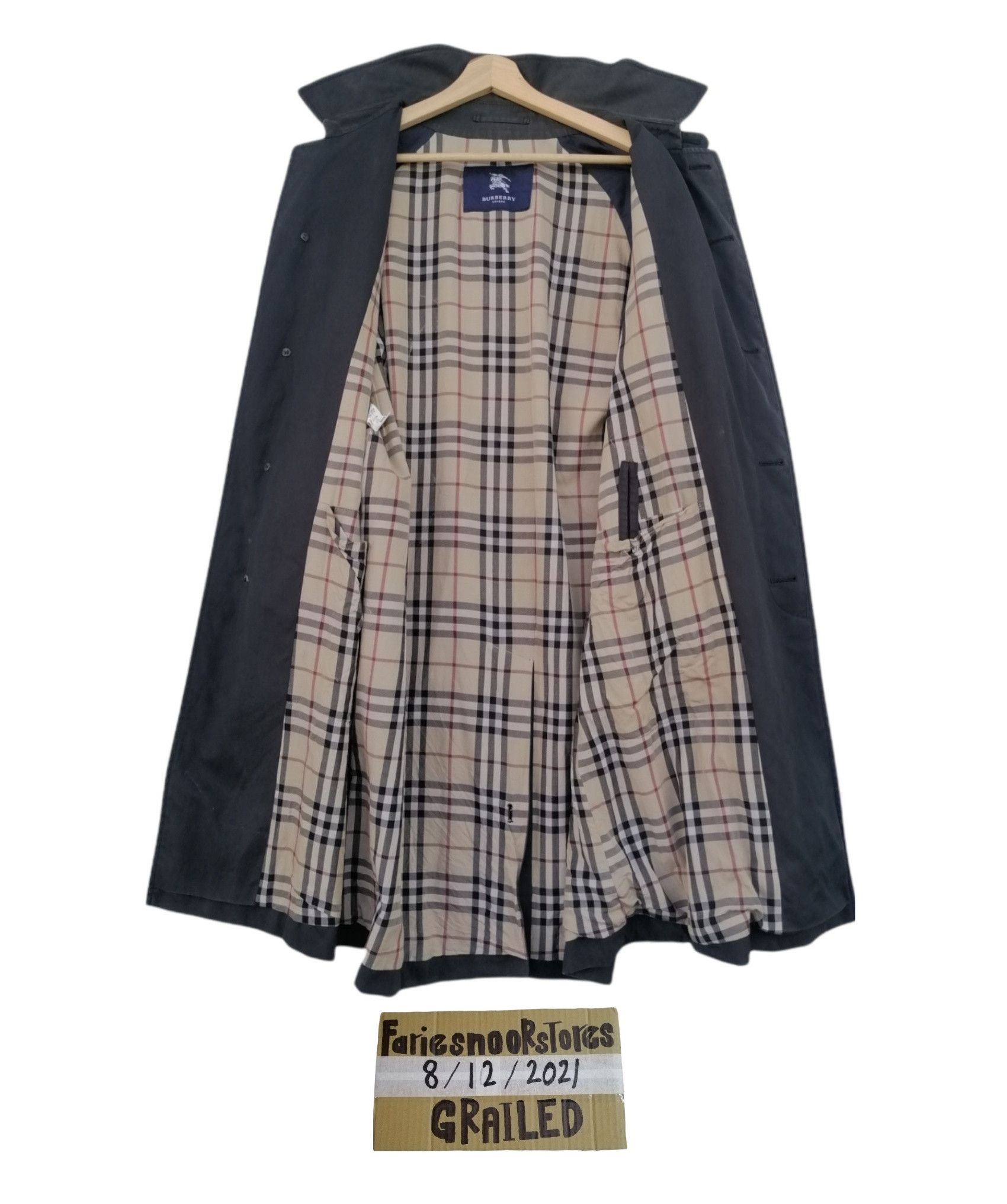Burberry Vintage Burberry London Trench Coat Long Jacket Size US M / EU 48-50 / 2 - 13 Thumbnail