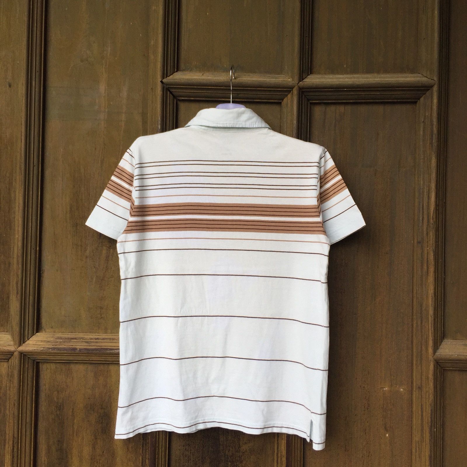 Vans VANS Polo Shirt Small Logo.. Horizontal Striped.. Size US S / EU 44-46 / 1 - 7 Thumbnail