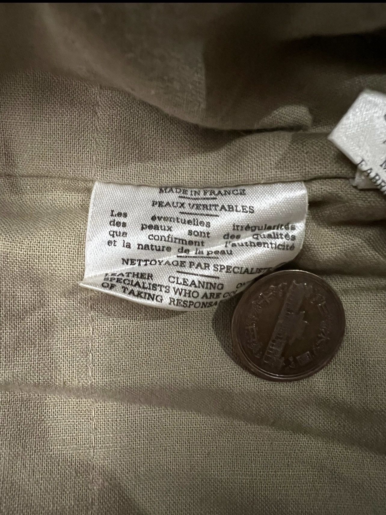 Chevignon VERY RARE VINTAGE JACKET LEATHER CHEVINGNON MILITARY TIGER Size US XXL / EU 58 / 5 - 10 Thumbnail
