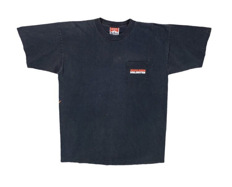 90s Marlboro Lizard Tee Single Stitch - Tops