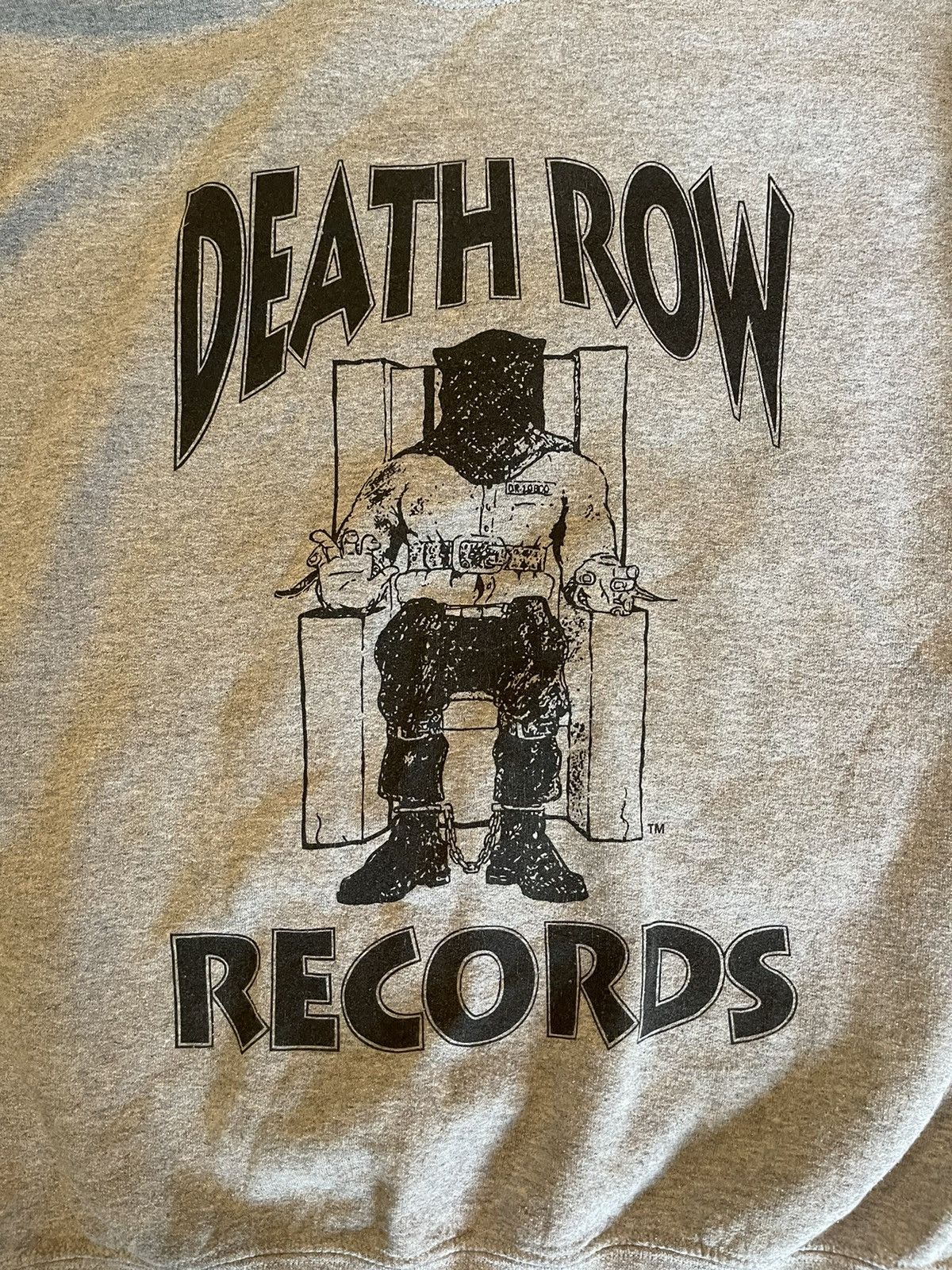 Death Row Records × Rap Tees × Vintage Death Row Records official iconic logo sweatshirt Size US M / EU 48-50 / 2 - 2 Thumbnail