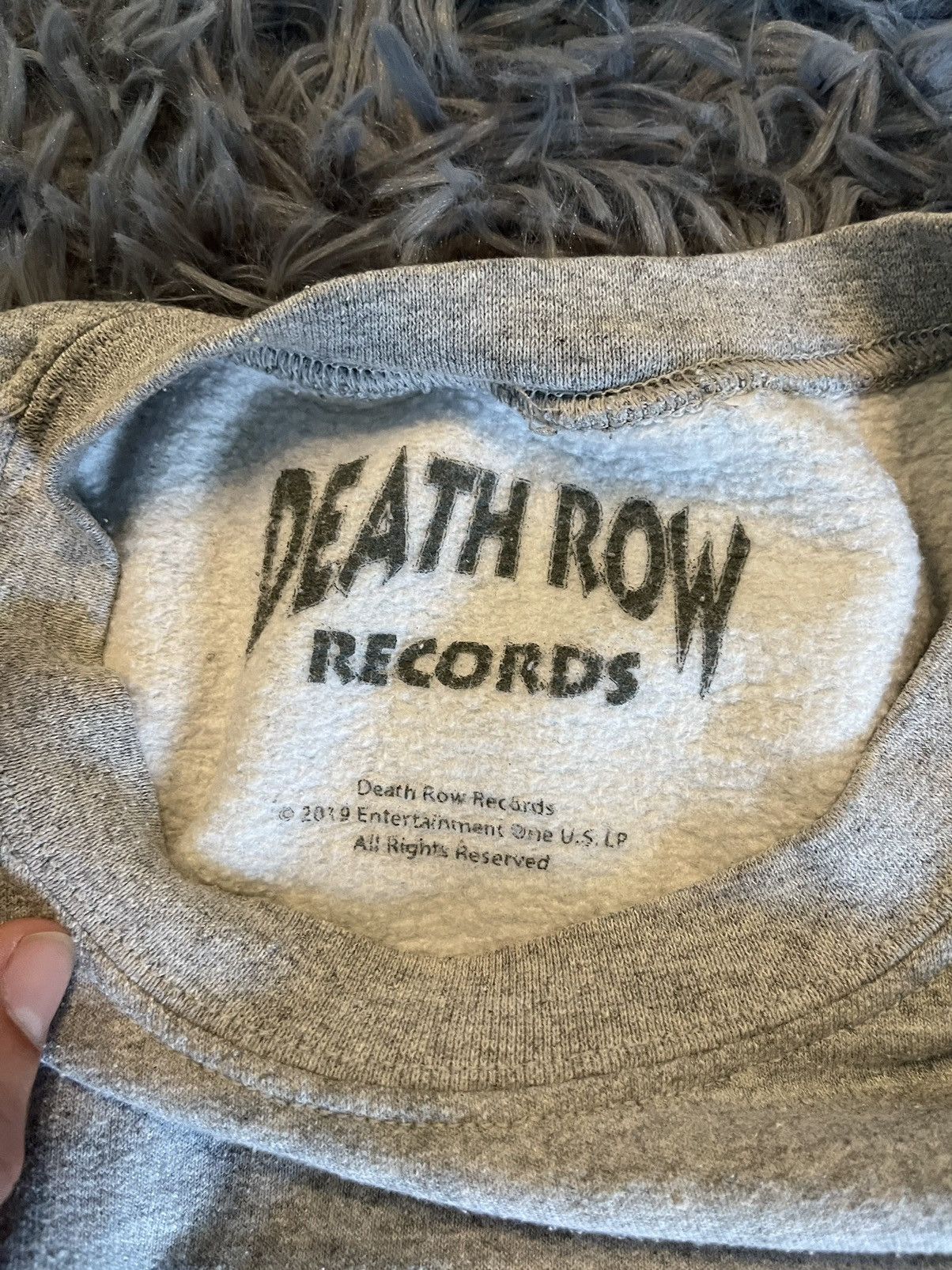 Death Row Records × Rap Tees × Vintage Death Row Records official iconic logo sweatshirt Size US M / EU 48-50 / 2 - 4 Thumbnail