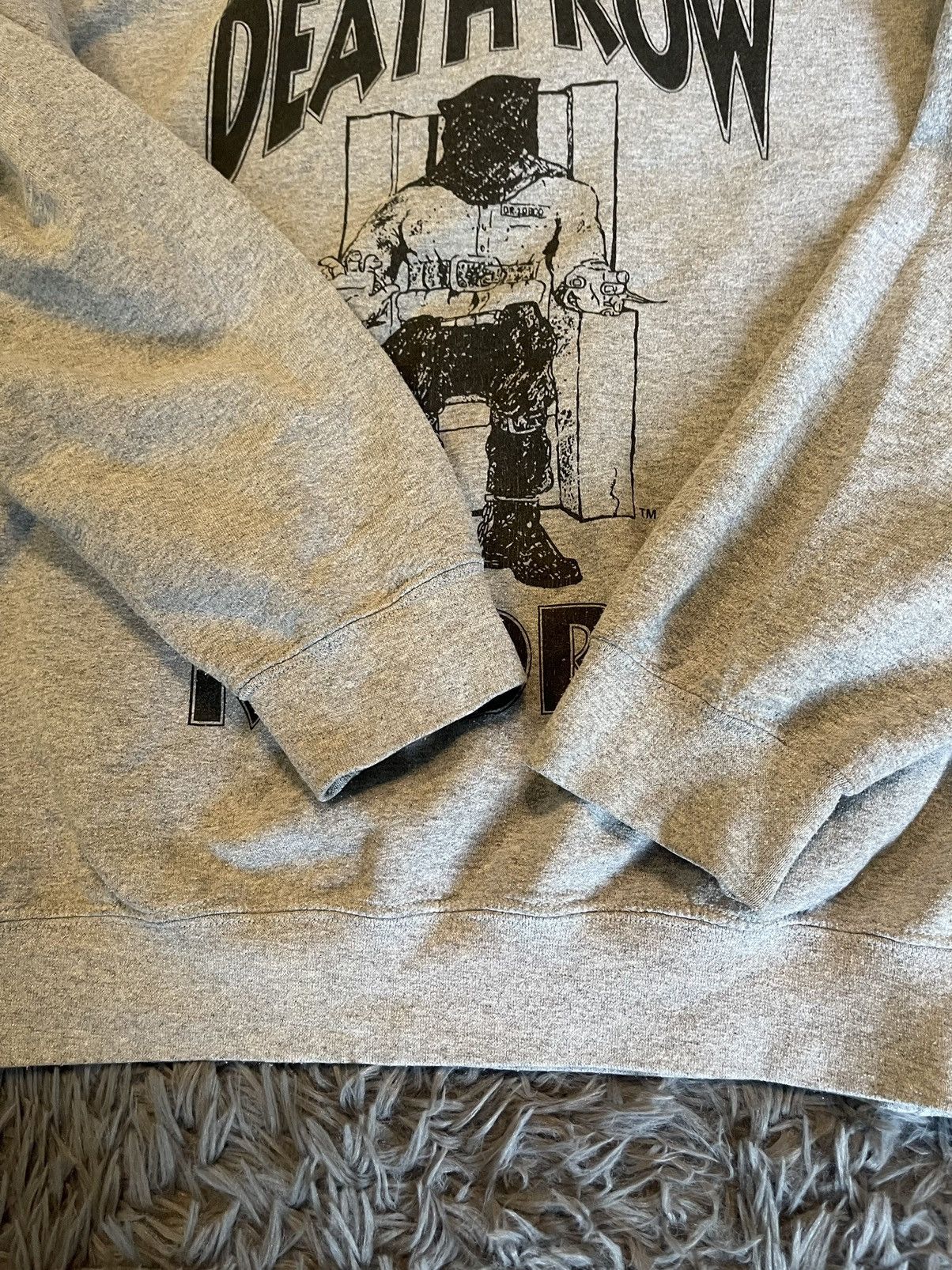 Death Row Records × Rap Tees × Vintage Death Row Records official iconic logo sweatshirt Size US M / EU 48-50 / 2 - 3 Thumbnail
