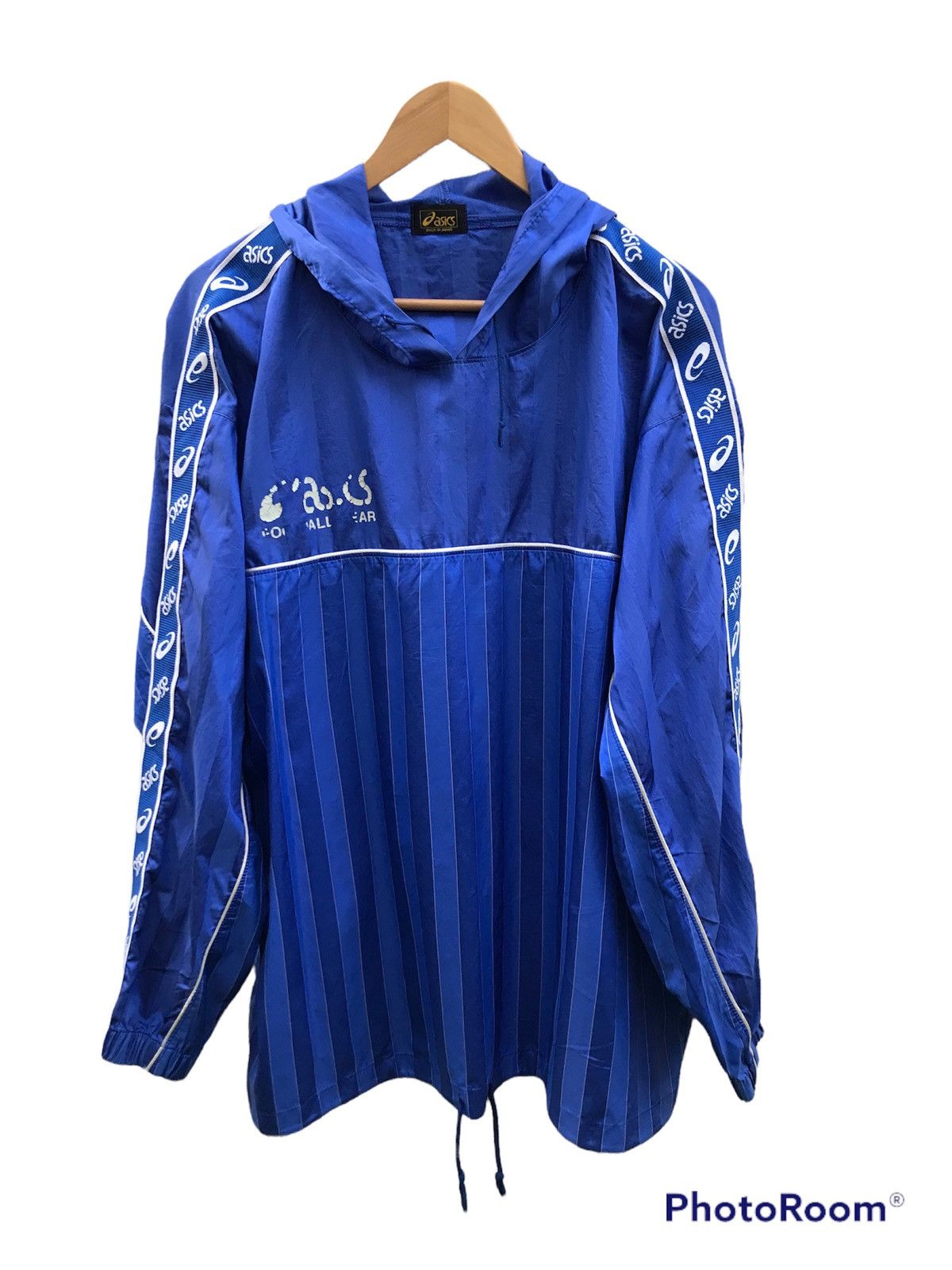 Asics Vintage Asics Hooded track jacket Size US XXL / EU 58 / 5 - 2 Thumbnail