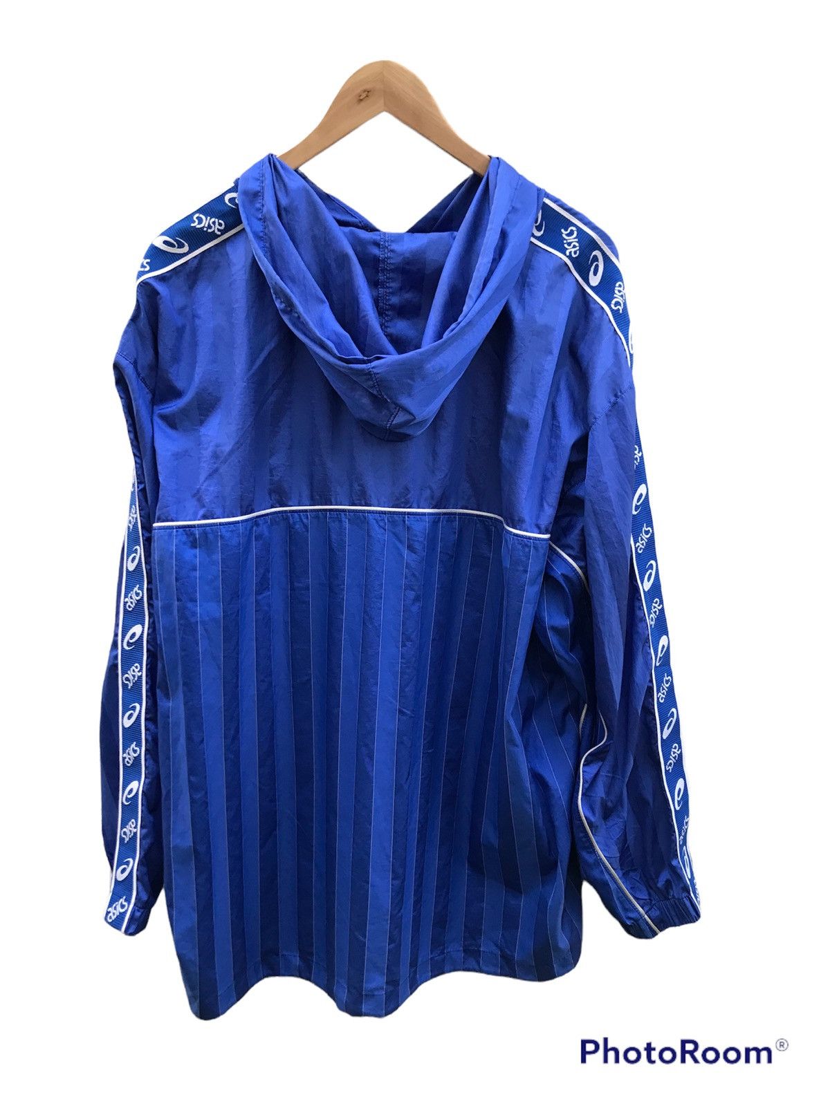 Asics Vintage Asics Hooded track jacket Size US XXL / EU 58 / 5 - 3 Thumbnail