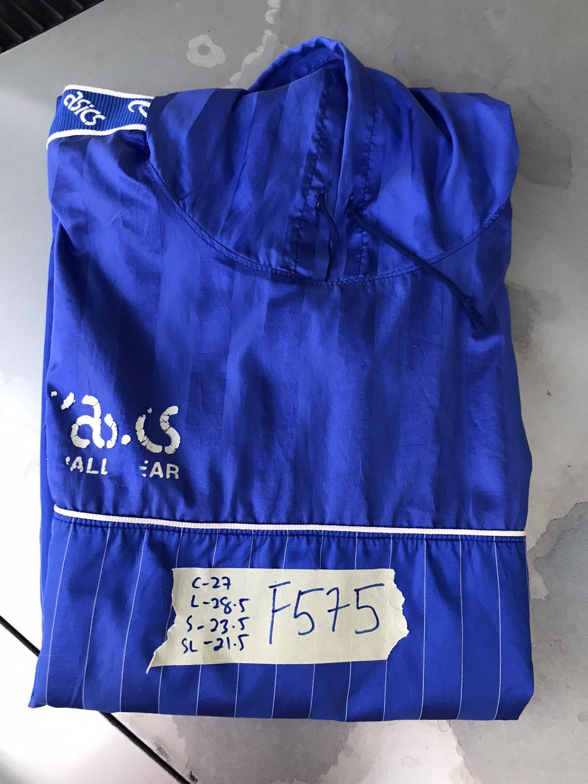 Asics Vintage Asics Hooded track jacket Size US XXL / EU 58 / 5 - 19 Thumbnail