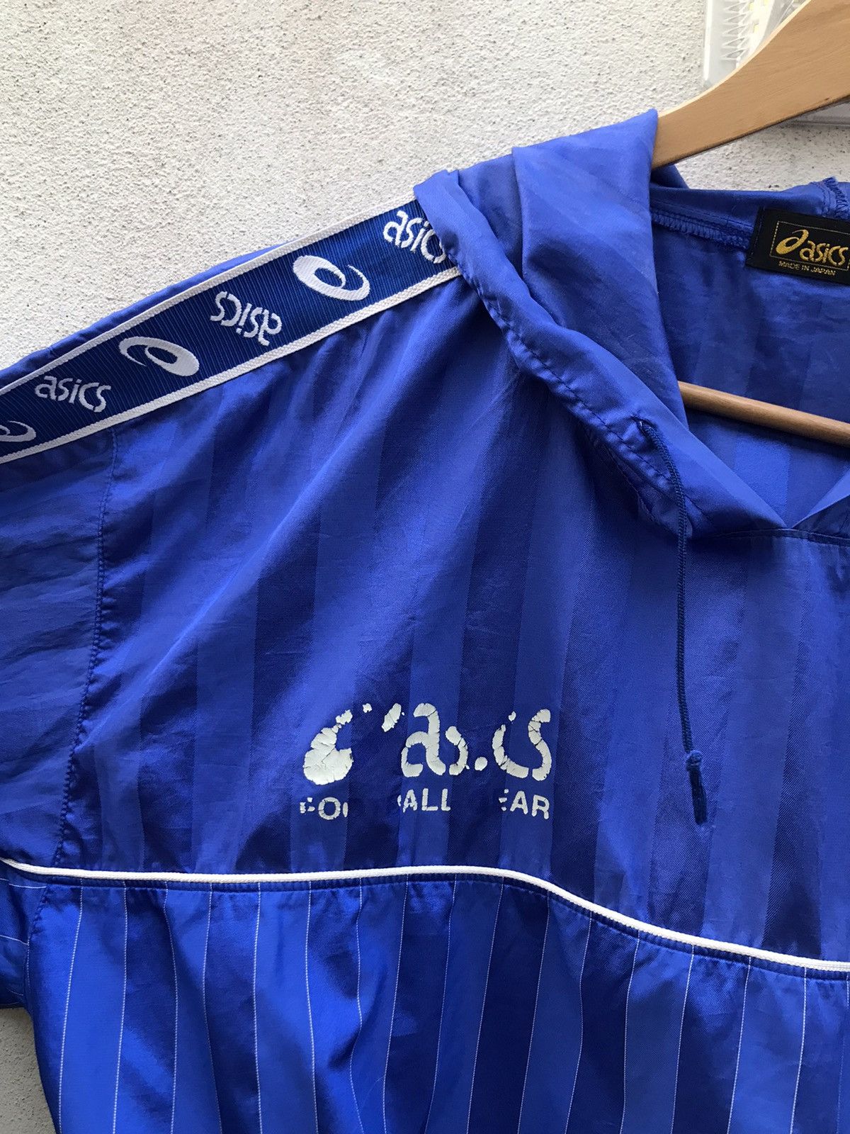 Asics Vintage Asics Hooded track jacket Size US XXL / EU 58 / 5 - 6 Thumbnail