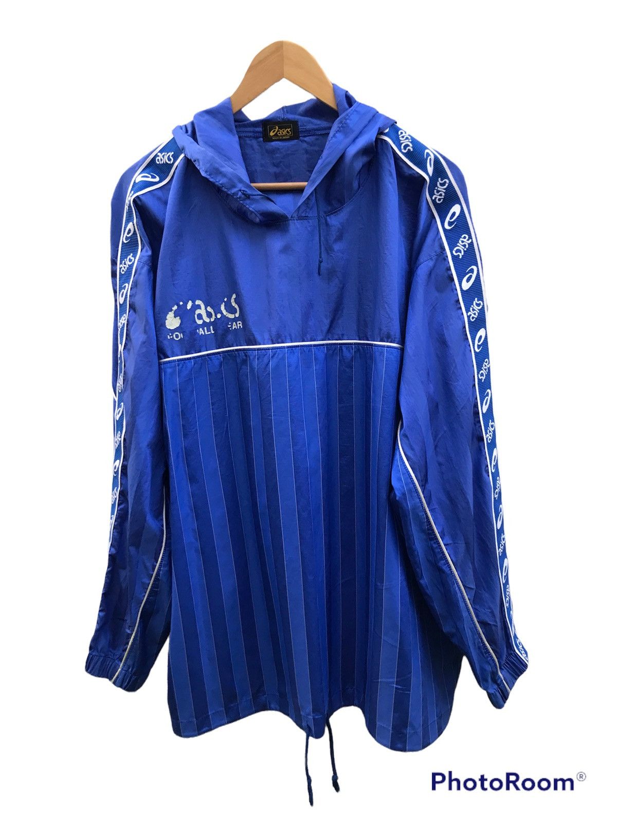 Asics Vintage Asics Hooded track jacket Size US XXL / EU 58 / 5 - 1 Thumbnail
