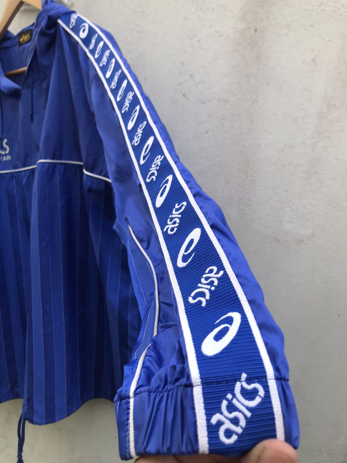 Asics Vintage Asics Hooded track jacket Size US XXL / EU 58 / 5 - 12 Thumbnail